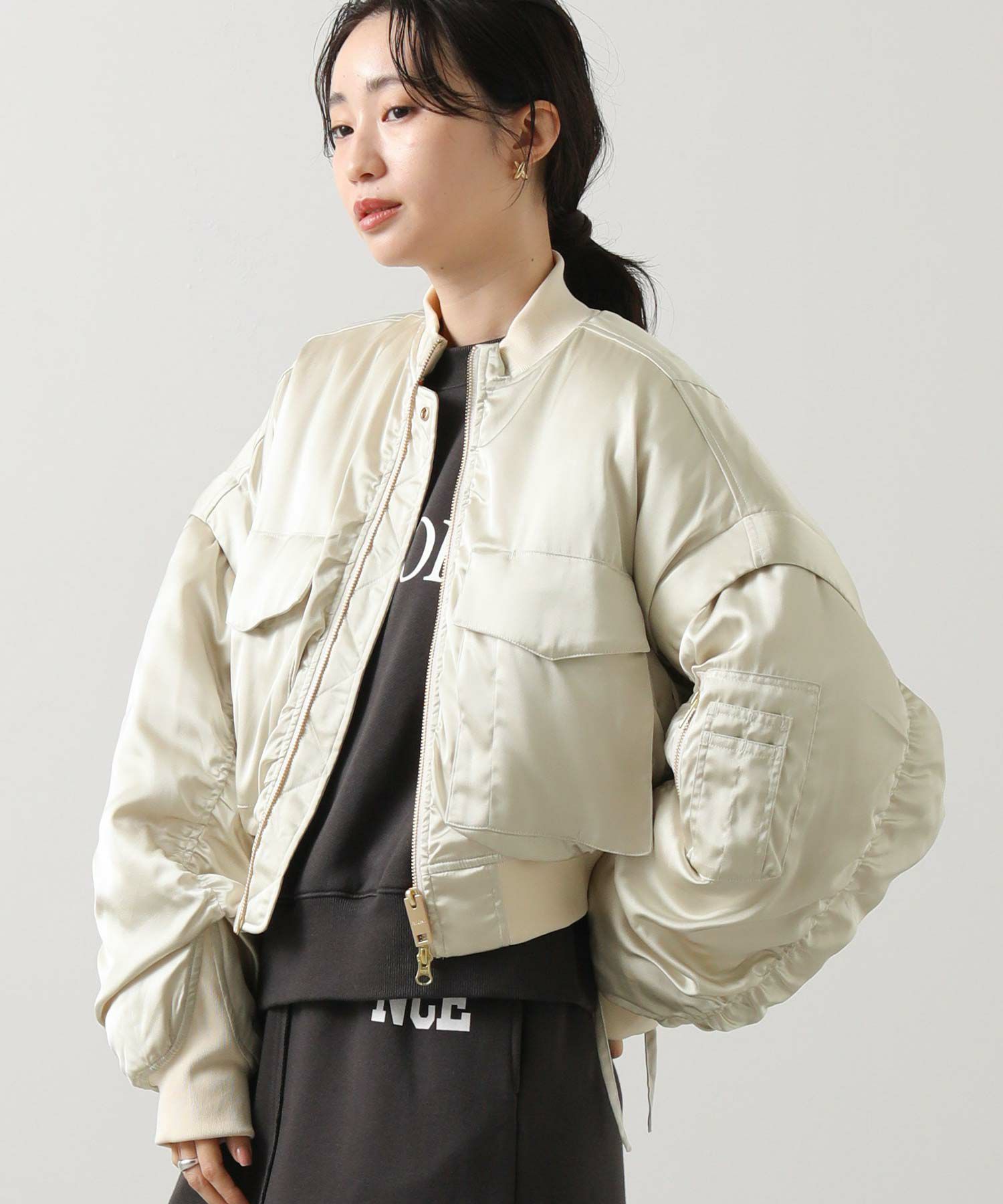 Gready Brilliant中綿MA－1ブルゾン2WAY | SEKIMIKI Online