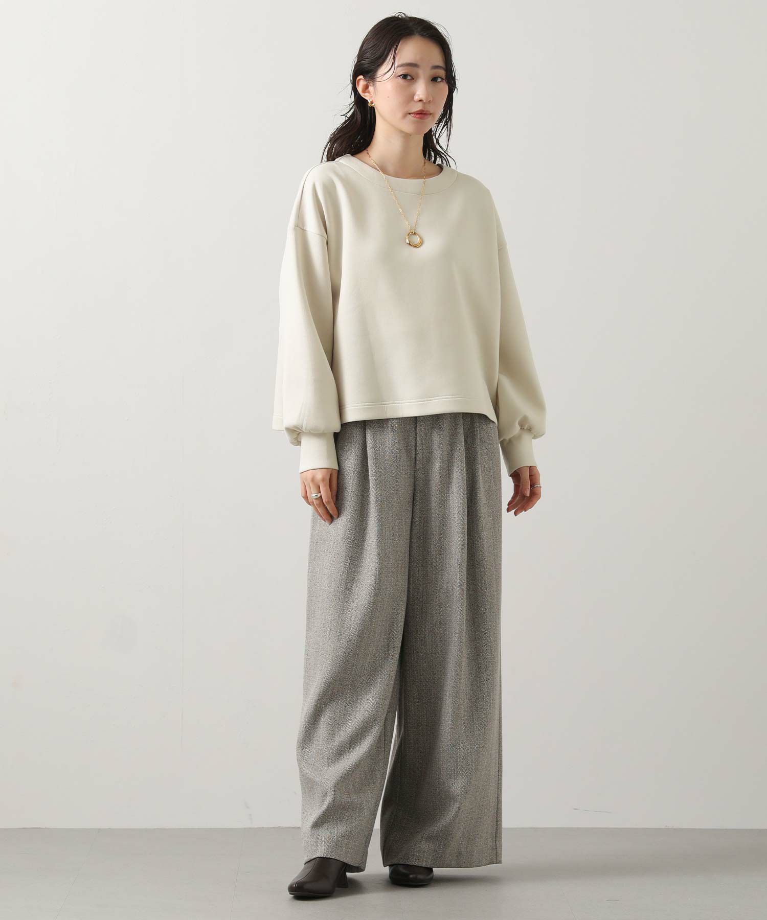 専用！2025秋冬　新品　グレディブリリアン　ダンボールタックリボントップス Gready Brilliant｜Gready Brilliant/(W)2_ダンボールタックリボン