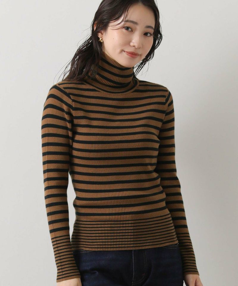 キャメル×ネイビー