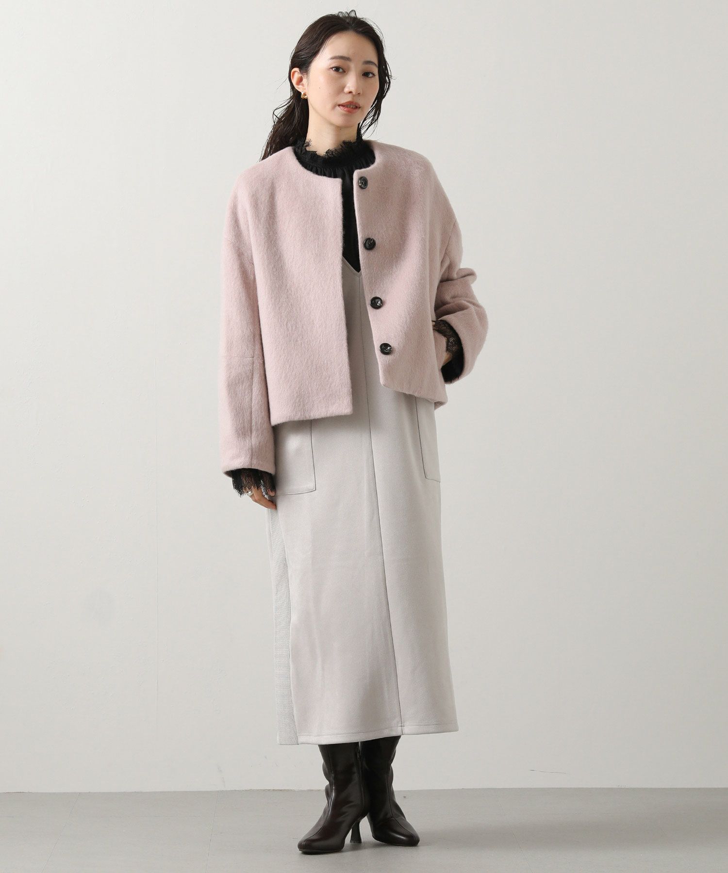 Gready BrilliantLUシャギーショートコート | SEKIMIKI Online Gready BrilliantLUシャギーショートコート | SEKIMIKI Online