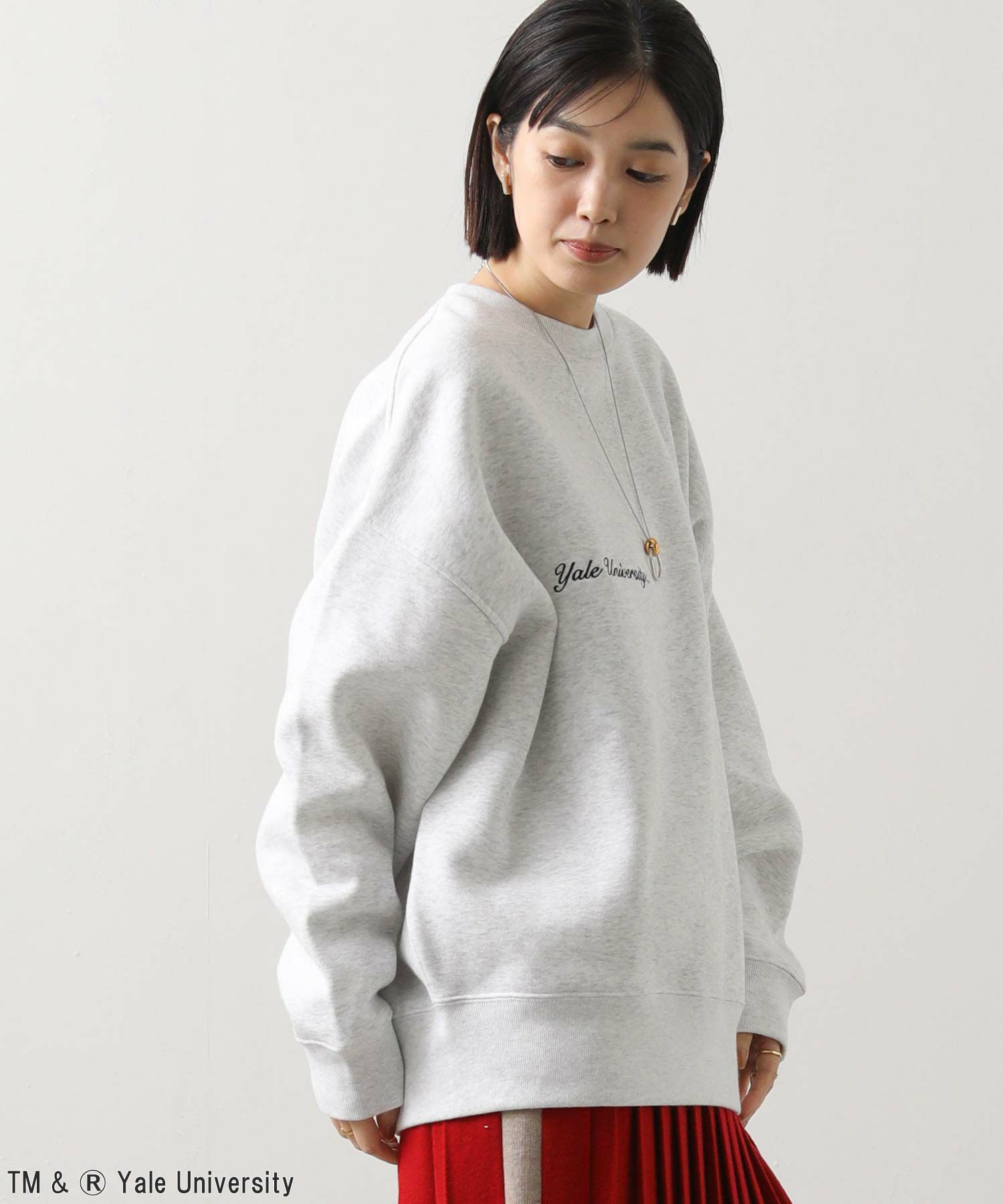 Gready BrilliantYALE刺繍ロゴスウェット | SEKIMIKI Online