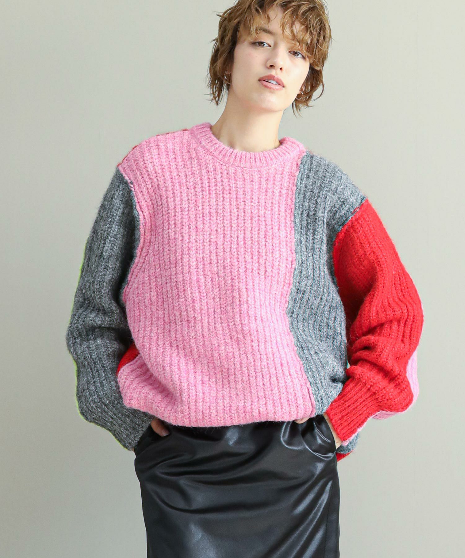 The rejoice2WAYカラブロパフニット【AULA AILA】 | SEKIMIKI Online