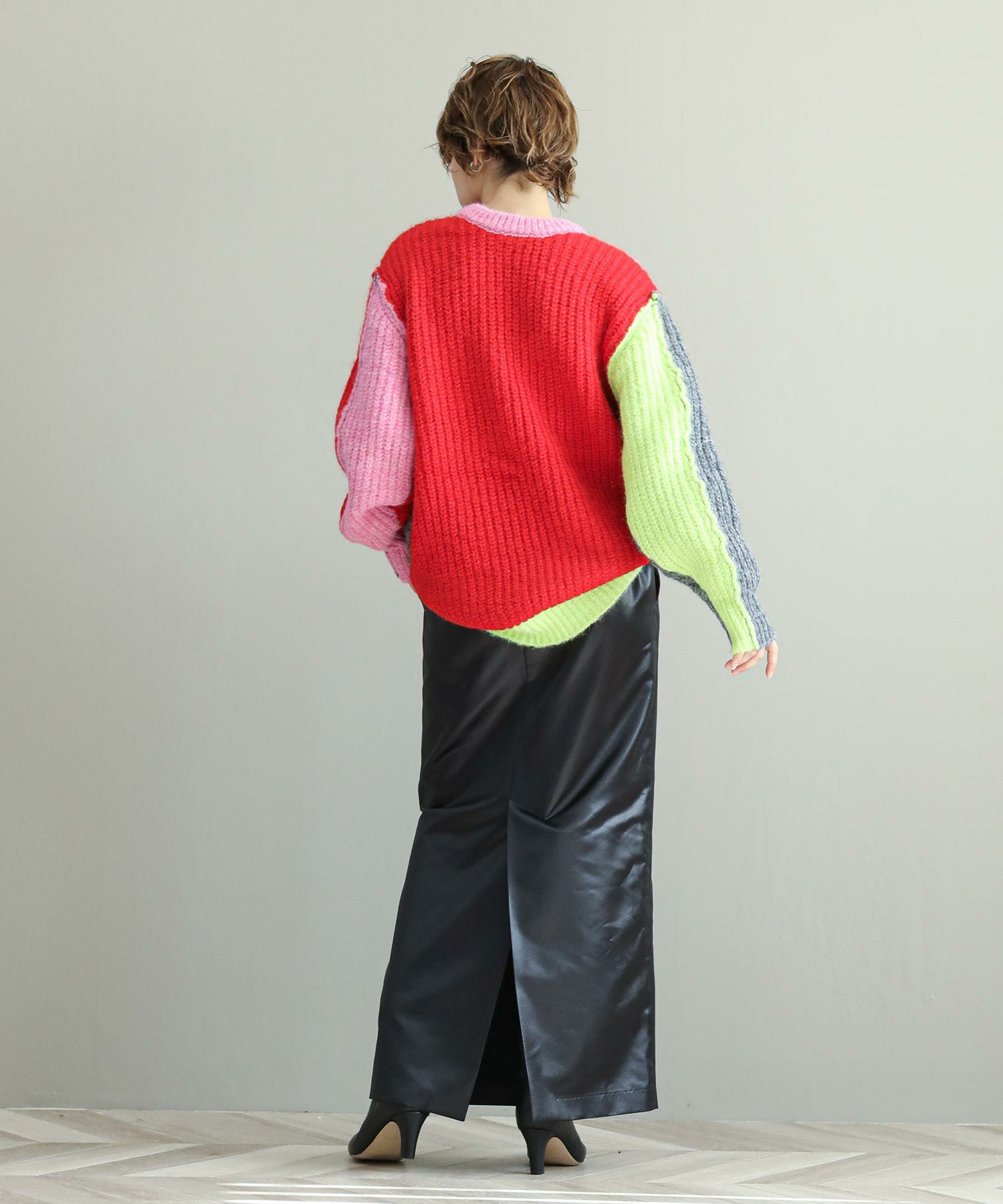 The rejoice2WAYカラブロパフニット【AULA AILA】 | SEKIMIKI Online