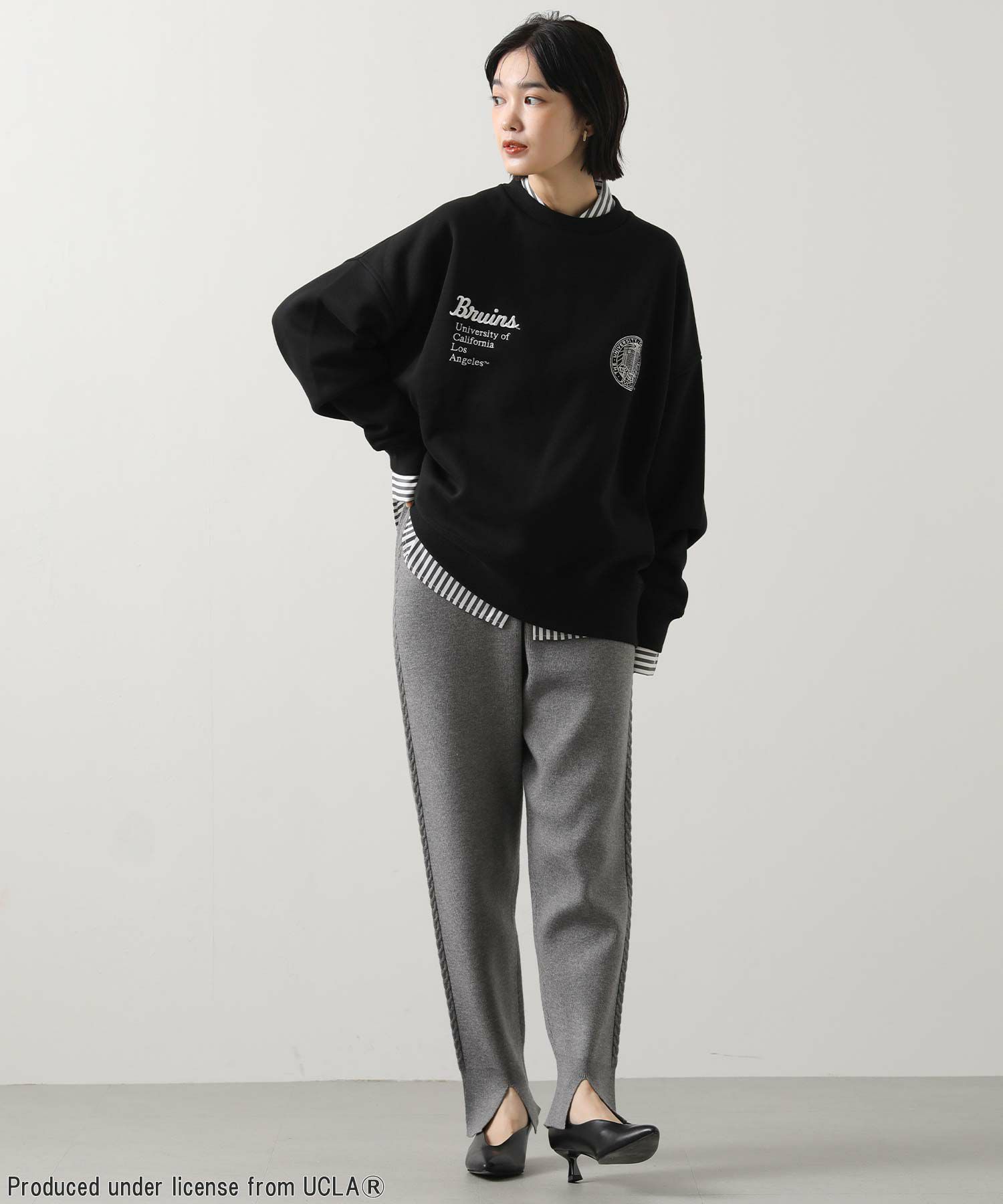 Gready BrilliantUCLA刺繍ロゴスウェット | SEKIMIKI Online