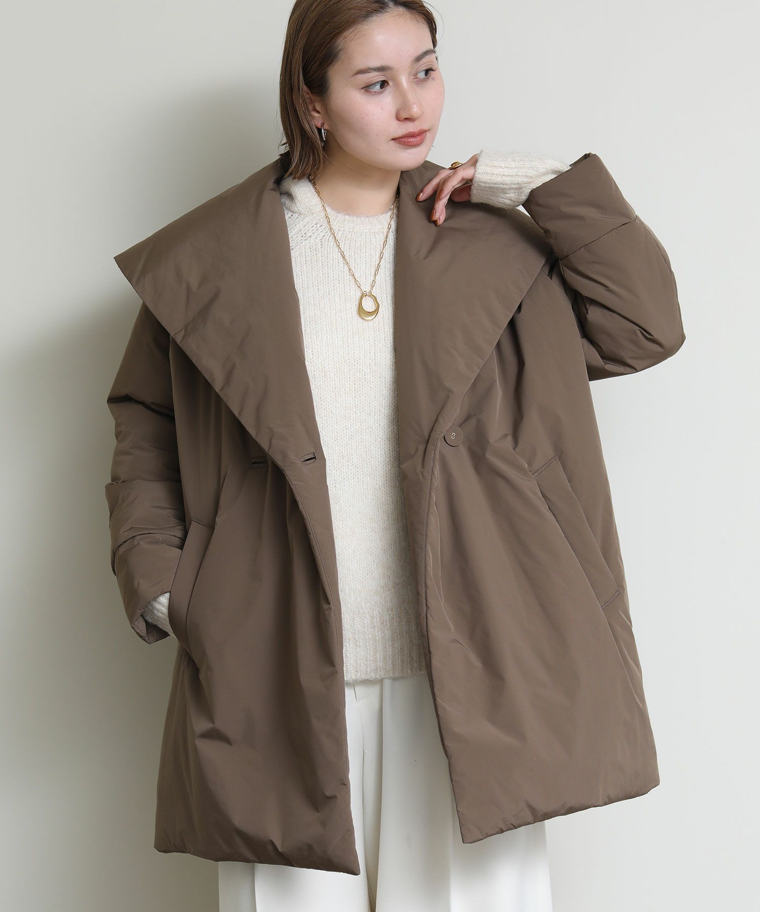 Re Fiinaパフミドルコート | SEKIMIKI Online