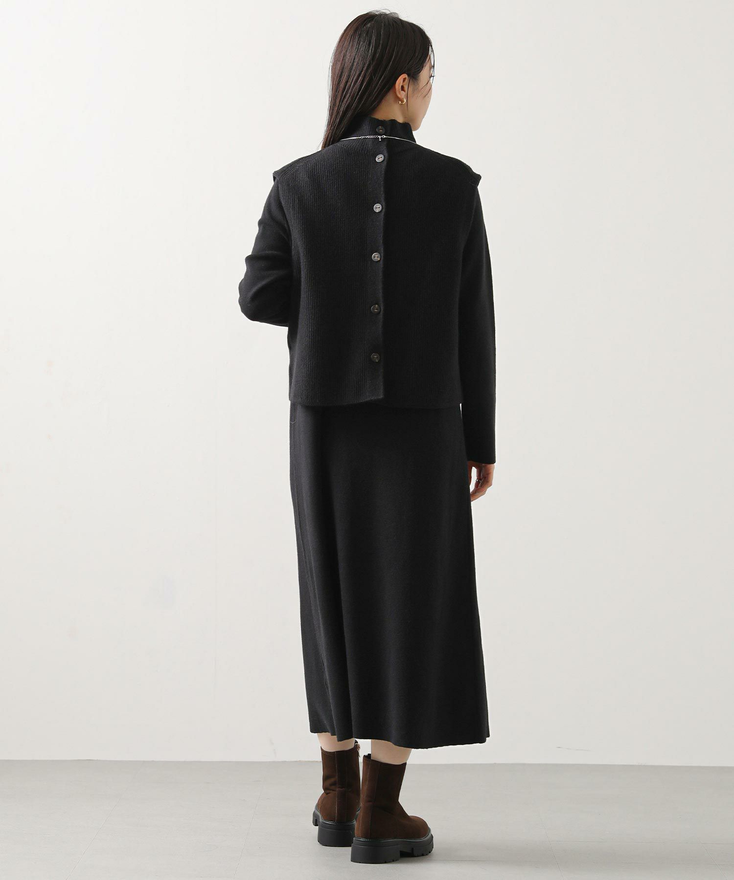 セパレートワンピース2点セット San-ai Resort 三愛水着楽園 水着 「WEB限定」Aラインワンピース2点