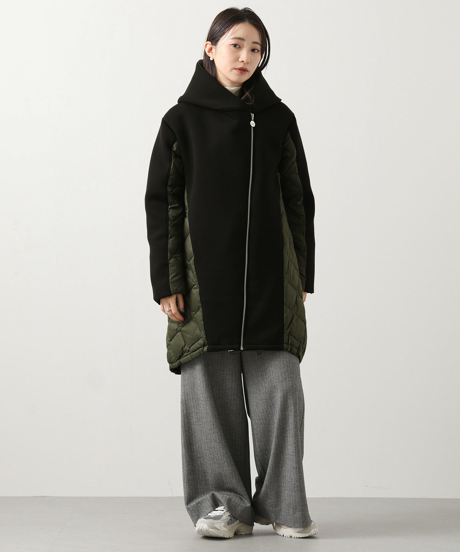 Gready Brilliantダンボールダウンフードロングコート | SEKIMIKI Online