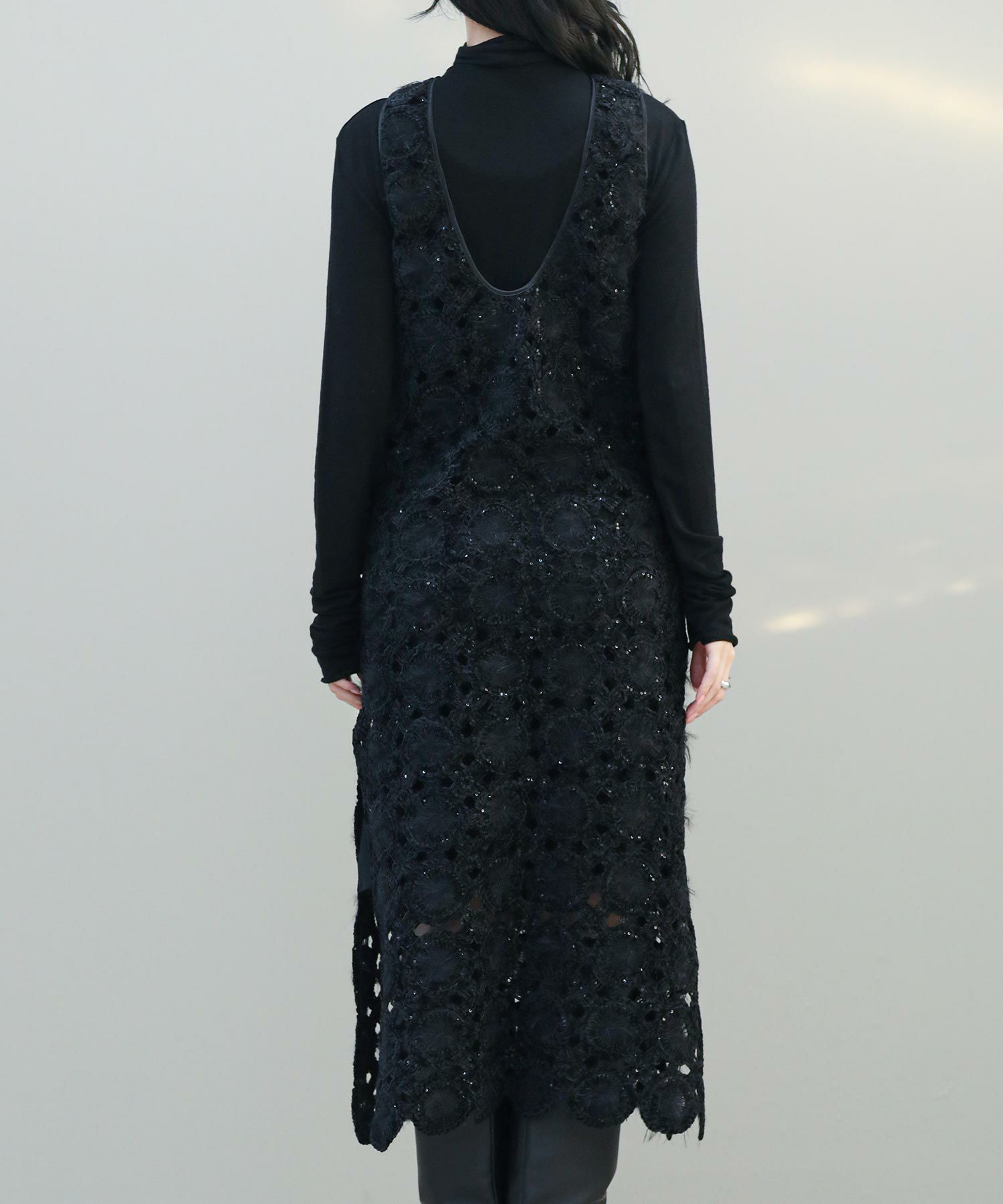 【The rejoice】　新品　未使用 ２ＷＡＹモールレースワンピース　セール The rejoice2WAYモールレースワンピース | SEKIMIKI Online