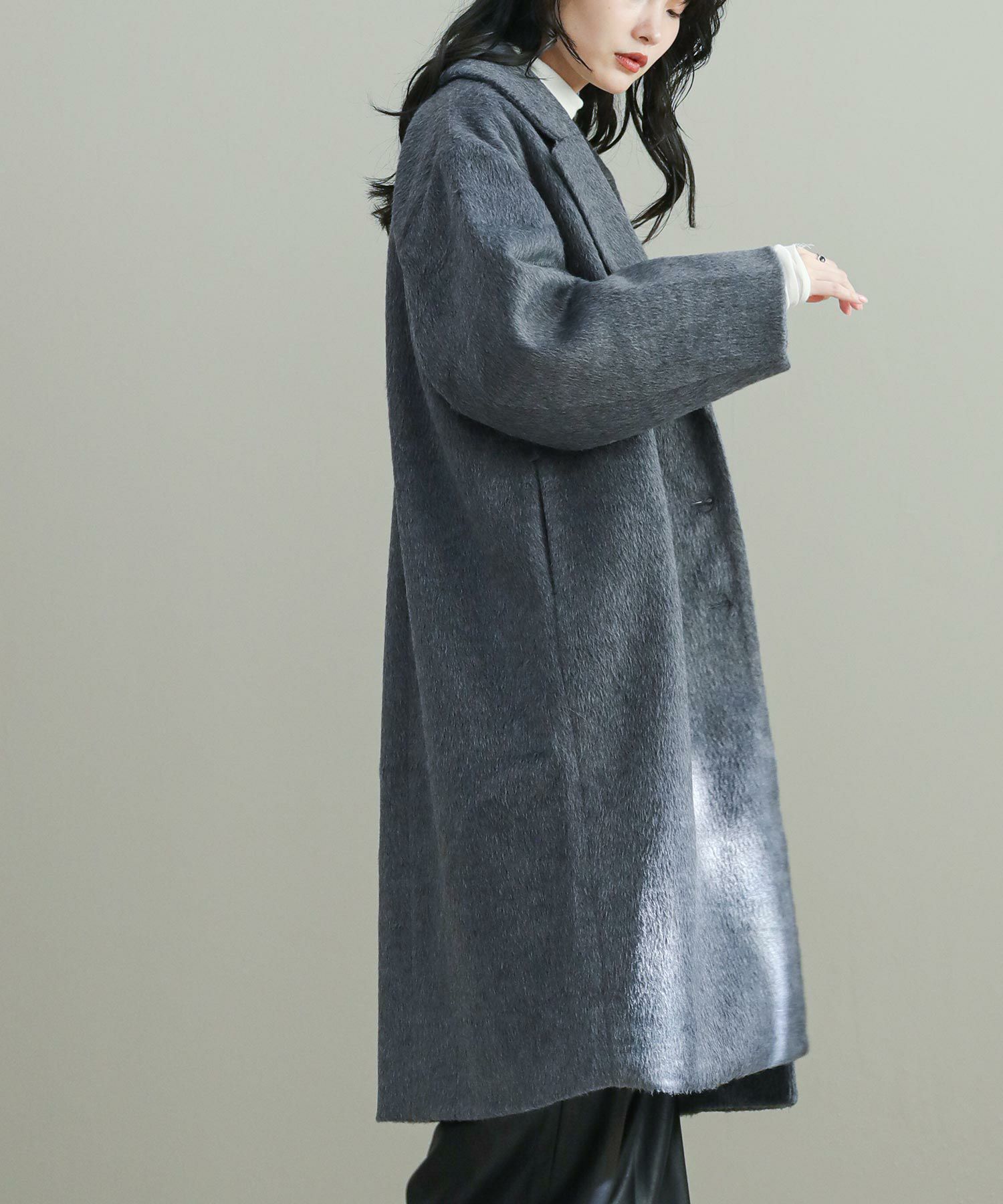 The rejoiceシャギーチェスターコート | SEKIMIKI Online