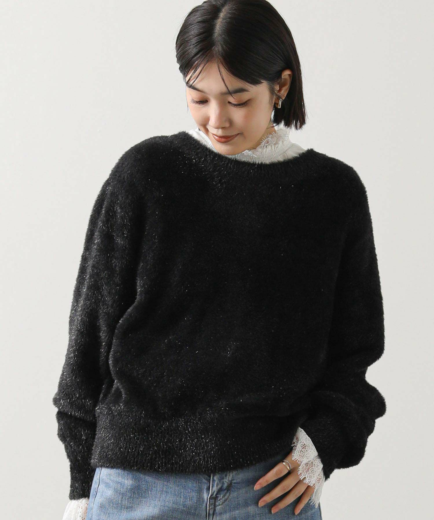 未使用Gready Brilliant 2wayラメシャギーカーディガン Gready Brilliant2wayラメシャギーカーディガン | SEKIMIKI Online