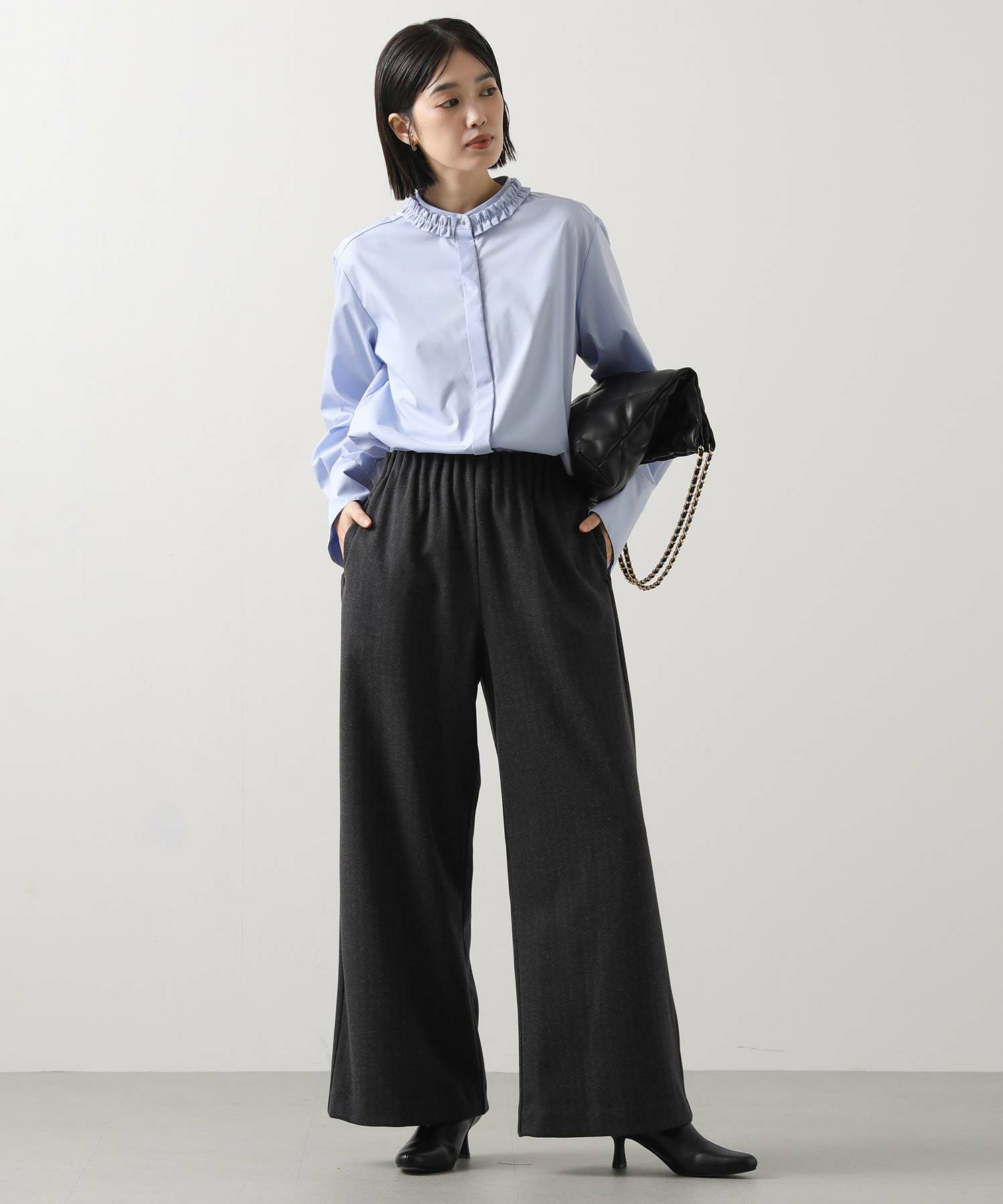 Gready Brilliant圧縮キャタピラーワイドパンツ | SEKIMIKI Online