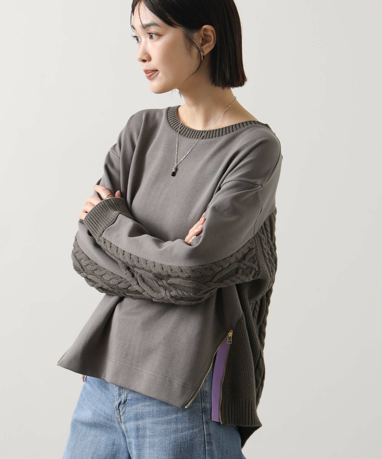 Gready BrilliantケーブルドッキングZIPトップス | SEKIMIKI Online