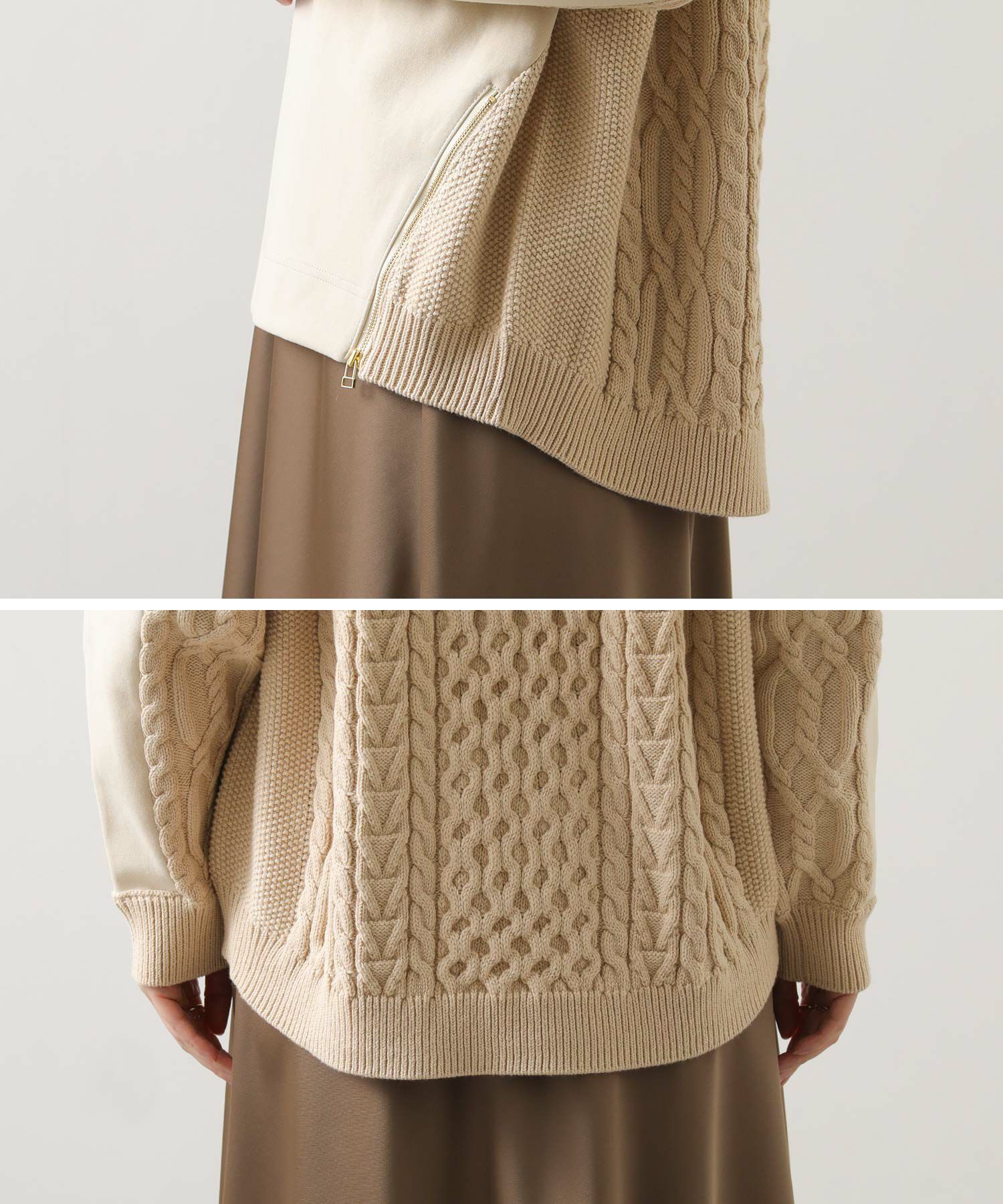 Gready BrilliantケーブルドッキングZIPトップス | SEKIMIKI Online