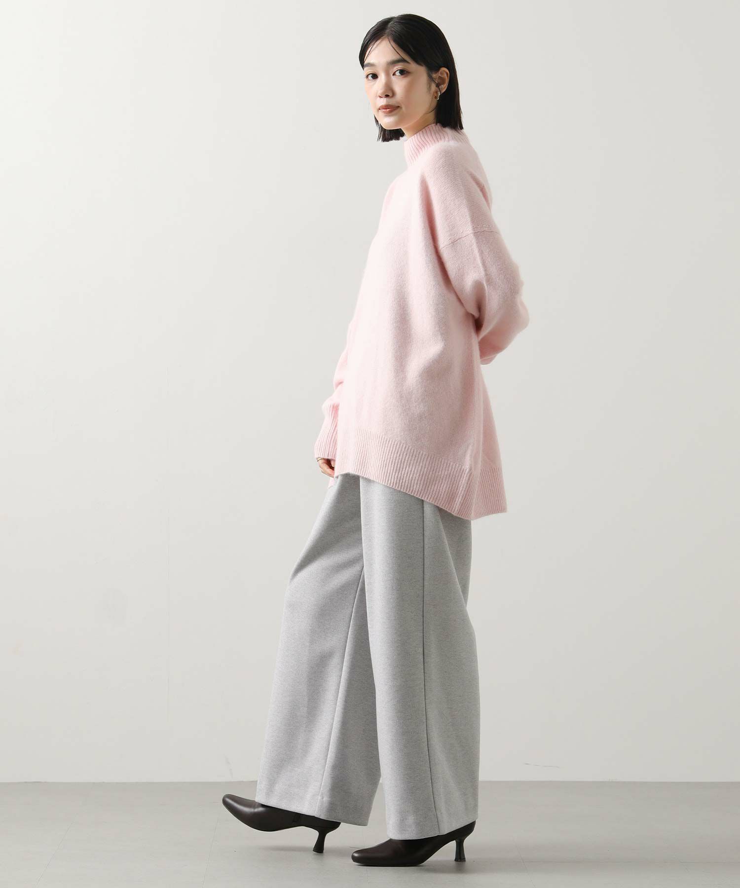 Gready BrilliantFOXハイネックワイドニット | SEKIMIKI Online