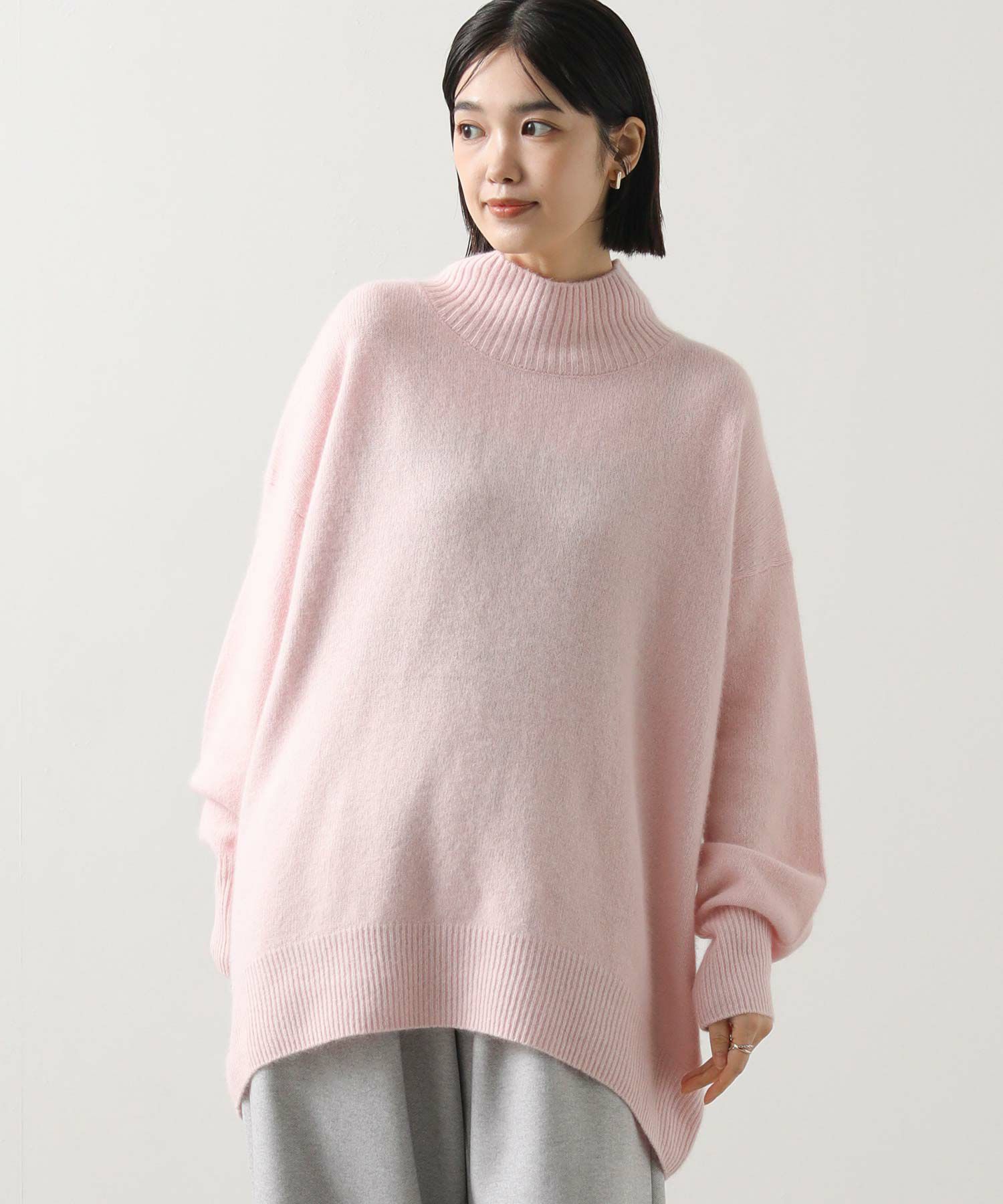 Gready BrilliantFOXハイネックワイドニット | SEKIMIKI Online