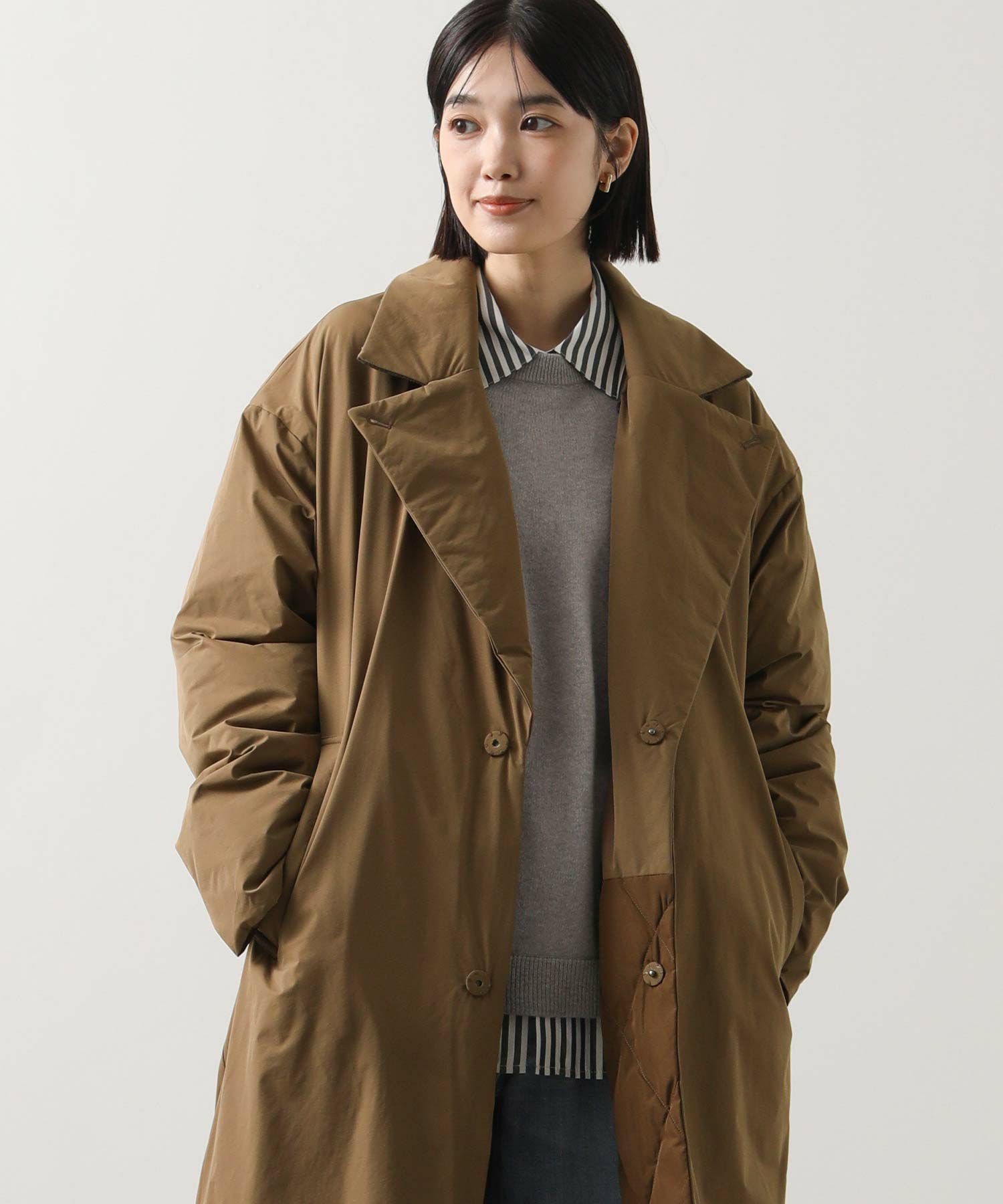 Gready Brilliantダウンチェスターリバーコート | SEKIMIKI Online