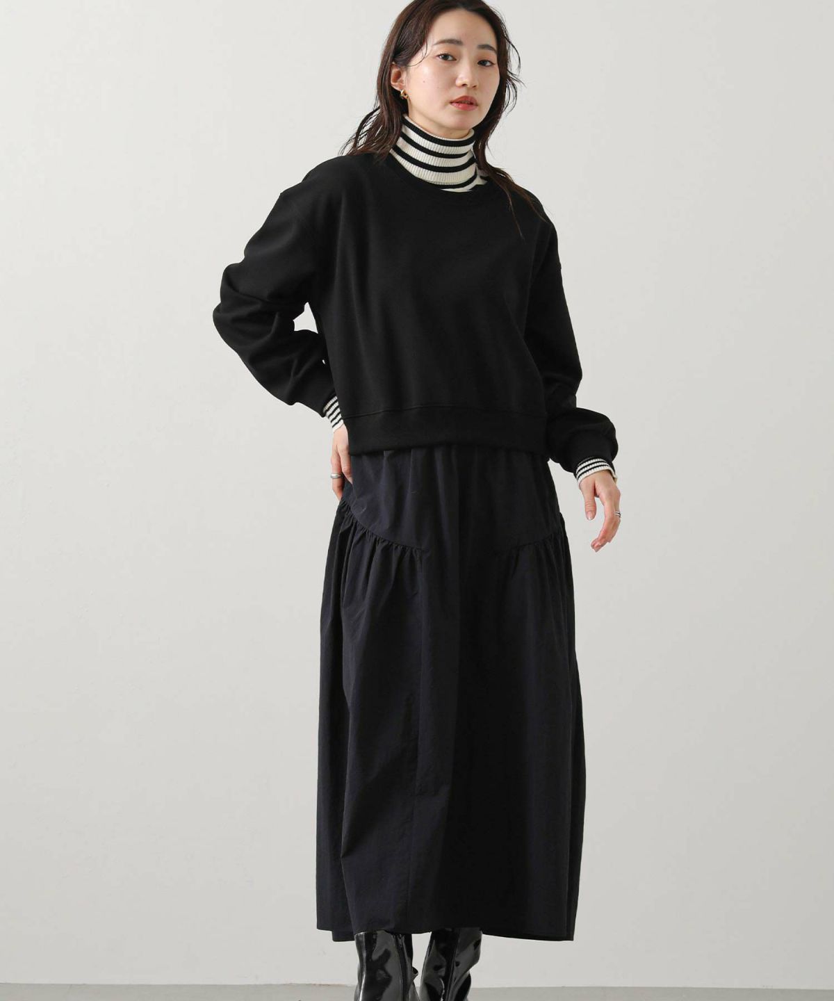 ブラック×ネイビー