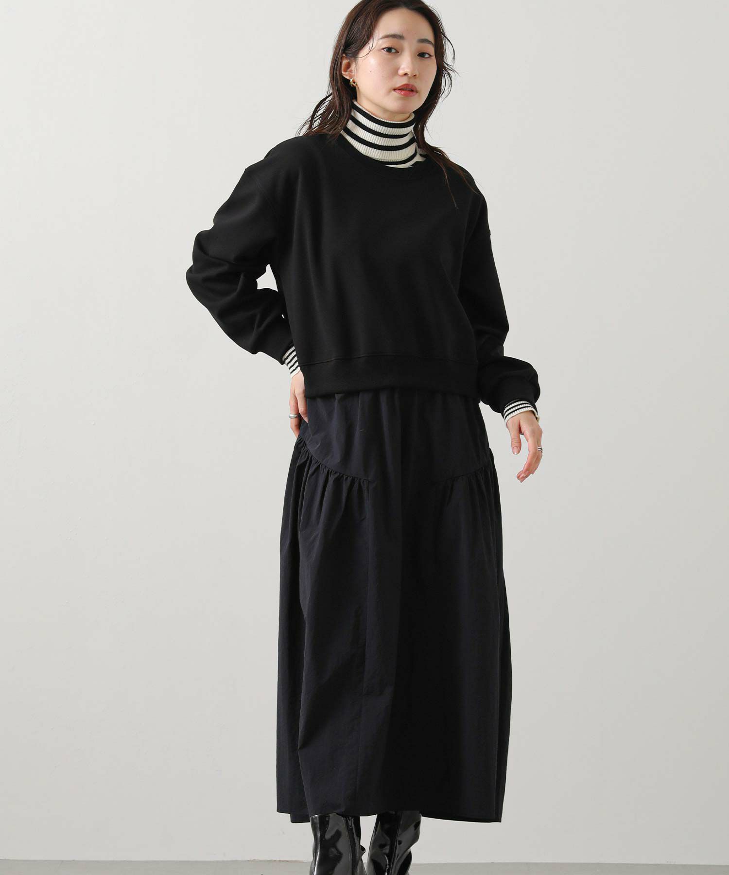 ブラック×ネイビー