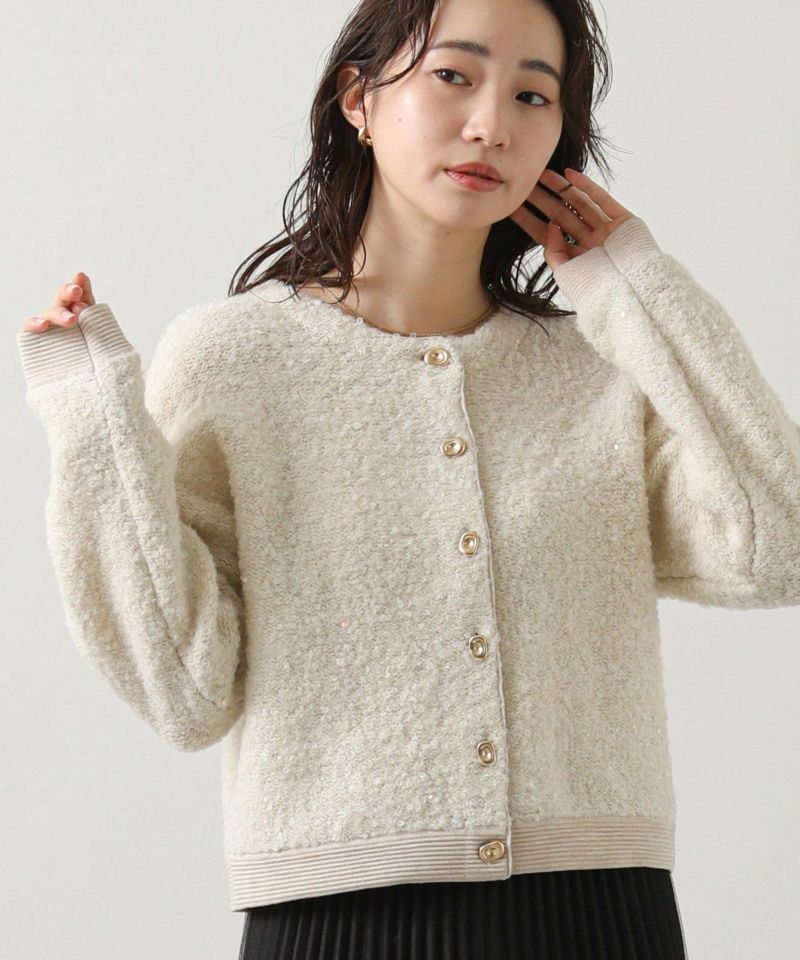 Gready Brilliantブークレスパンコールニット | SEKIMIKI Online