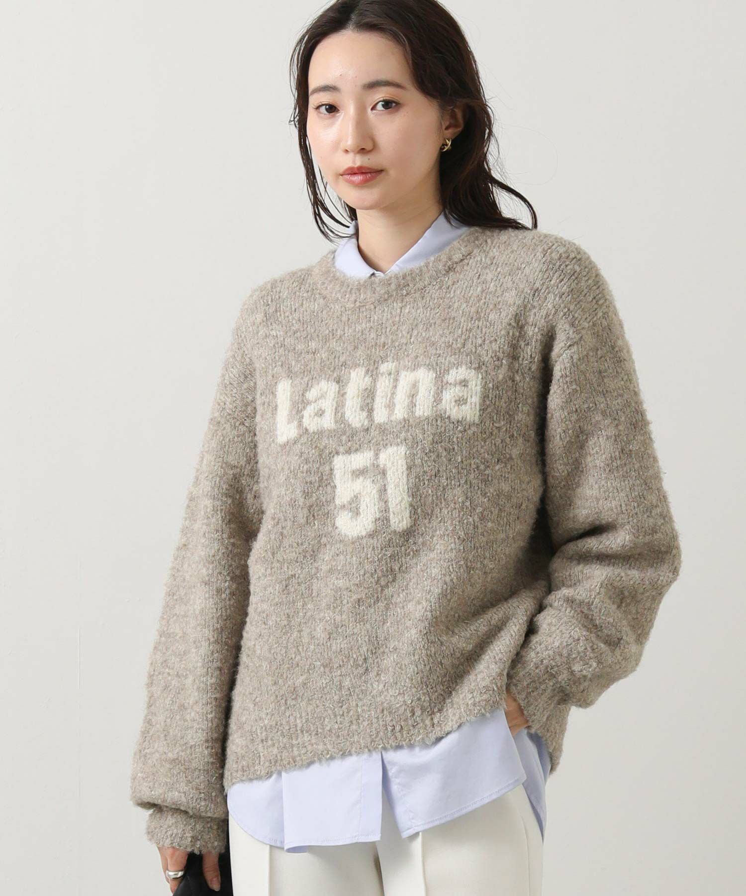 Gready BrilliantLatinaブークレロゴニット | SEKIMIKI Online