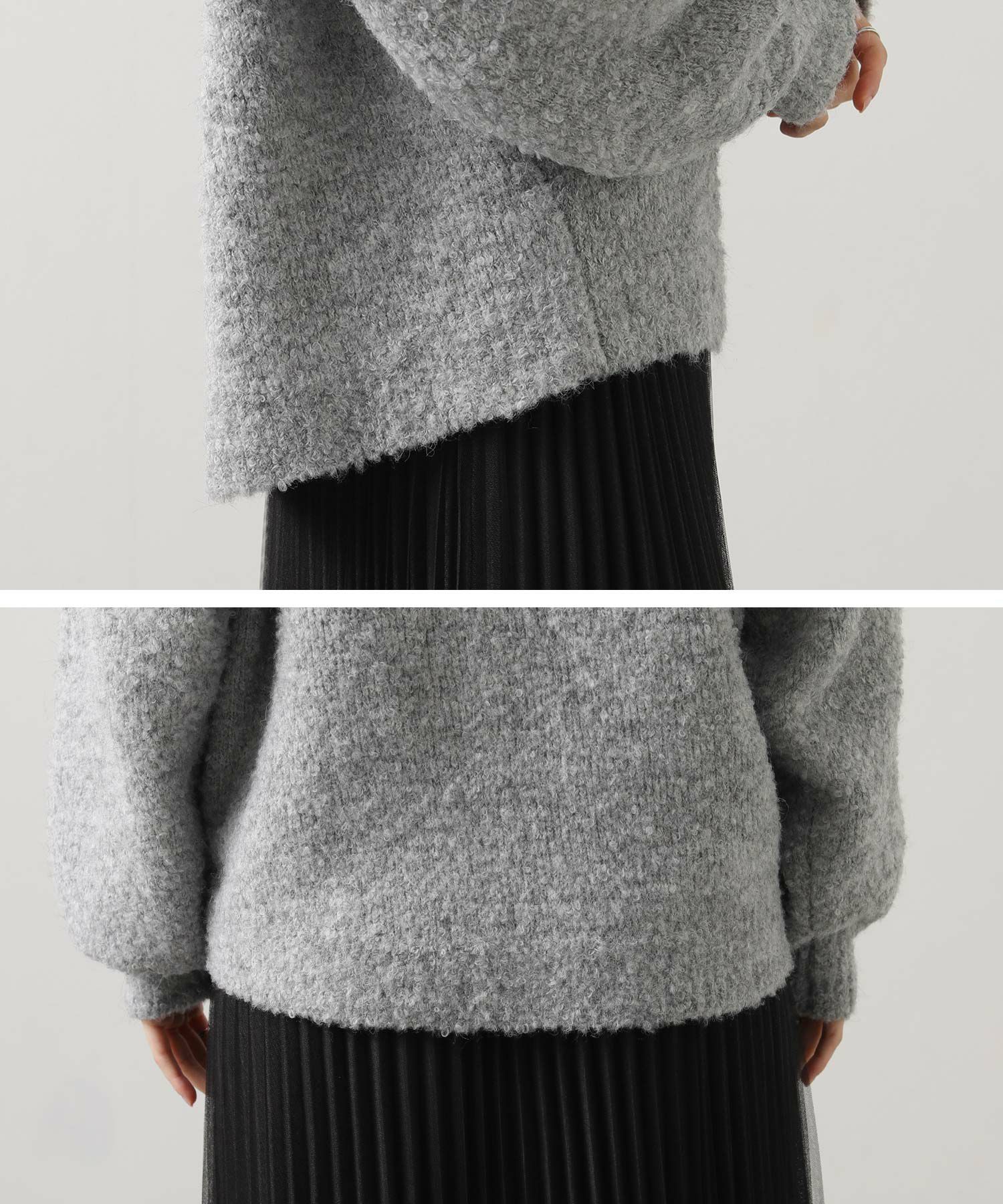 Gready BrilliantLatinaブークレロゴニット | SEKIMIKI Online