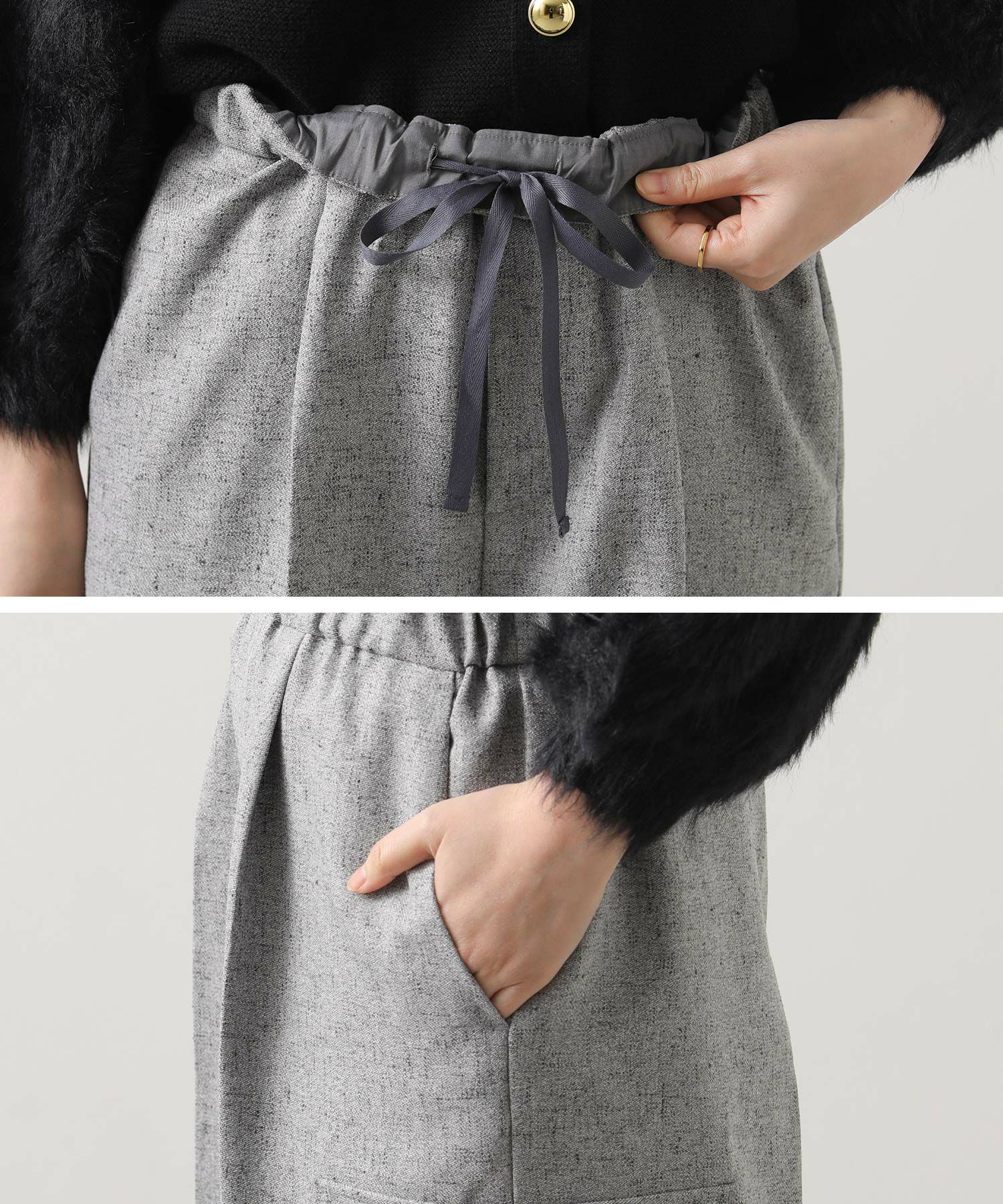 Gready Brilliantツイードカーゴパンツ | SEKIMIKI Online