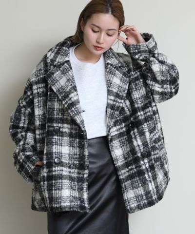 【新品未使用】グレンチェックフリルジャケット【Gready Brilliant】 Brilla per il gusto＞シックなグレンチェック｜ビームス ライフ 横浜