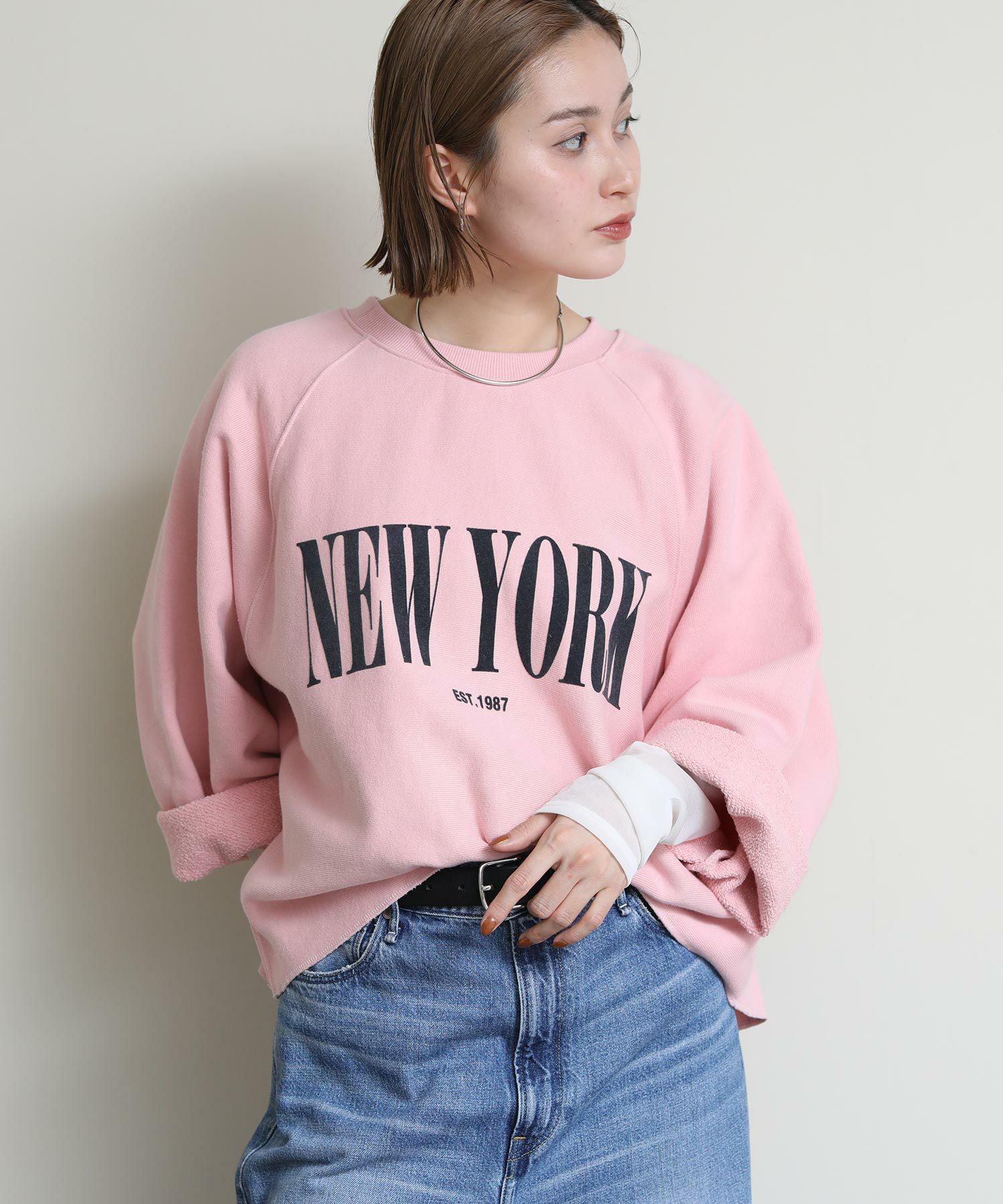 Re Fiina2WAYカットオフスウェット | SEKIMIKI Online