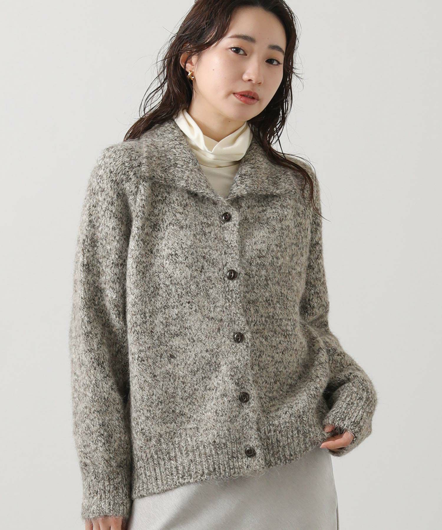 Gready Brilliant【WEB限定アイテム】スタンドネックニット