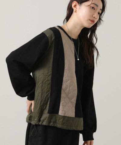 美品♡ニット切替えダウンカーディガン Ada. カーディガン 「上品ふわふわ素材」ロングシーズン着回し抜群