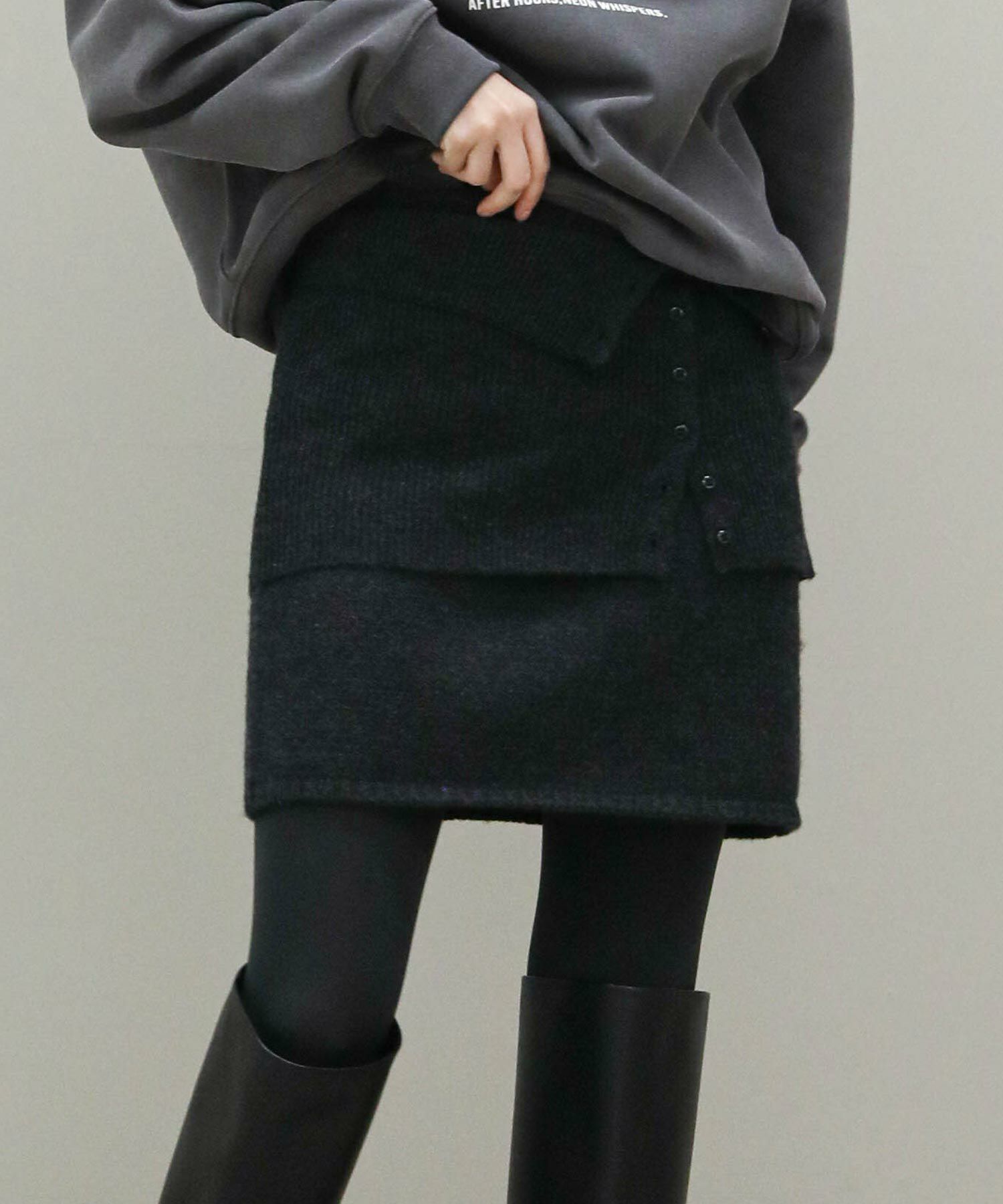 The rejoiceレイヤードニットスカート【TODAYFUL】 | SEKIMIKI Online