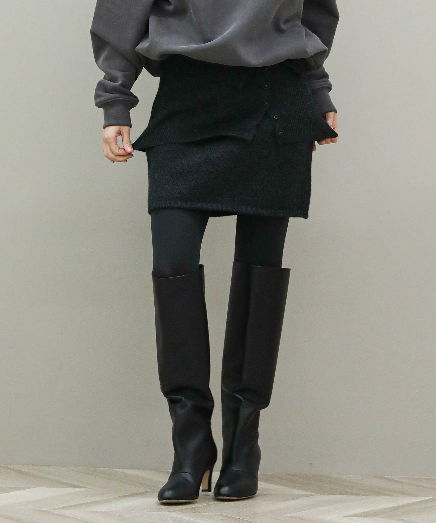 The rejoiceレイヤードニットスカート【TODAYFUL】 | SEKIMIKI Online