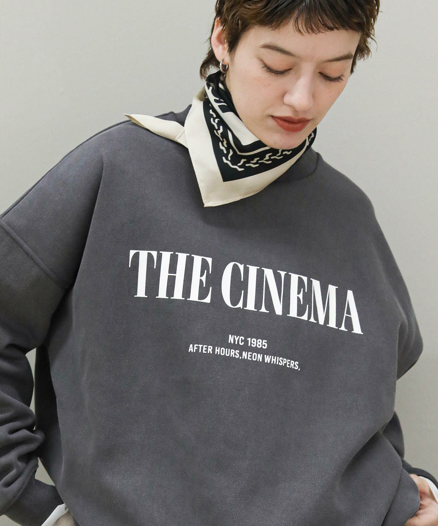 The rejoiceピグメント起毛スウェット | SEKIMIKI Online