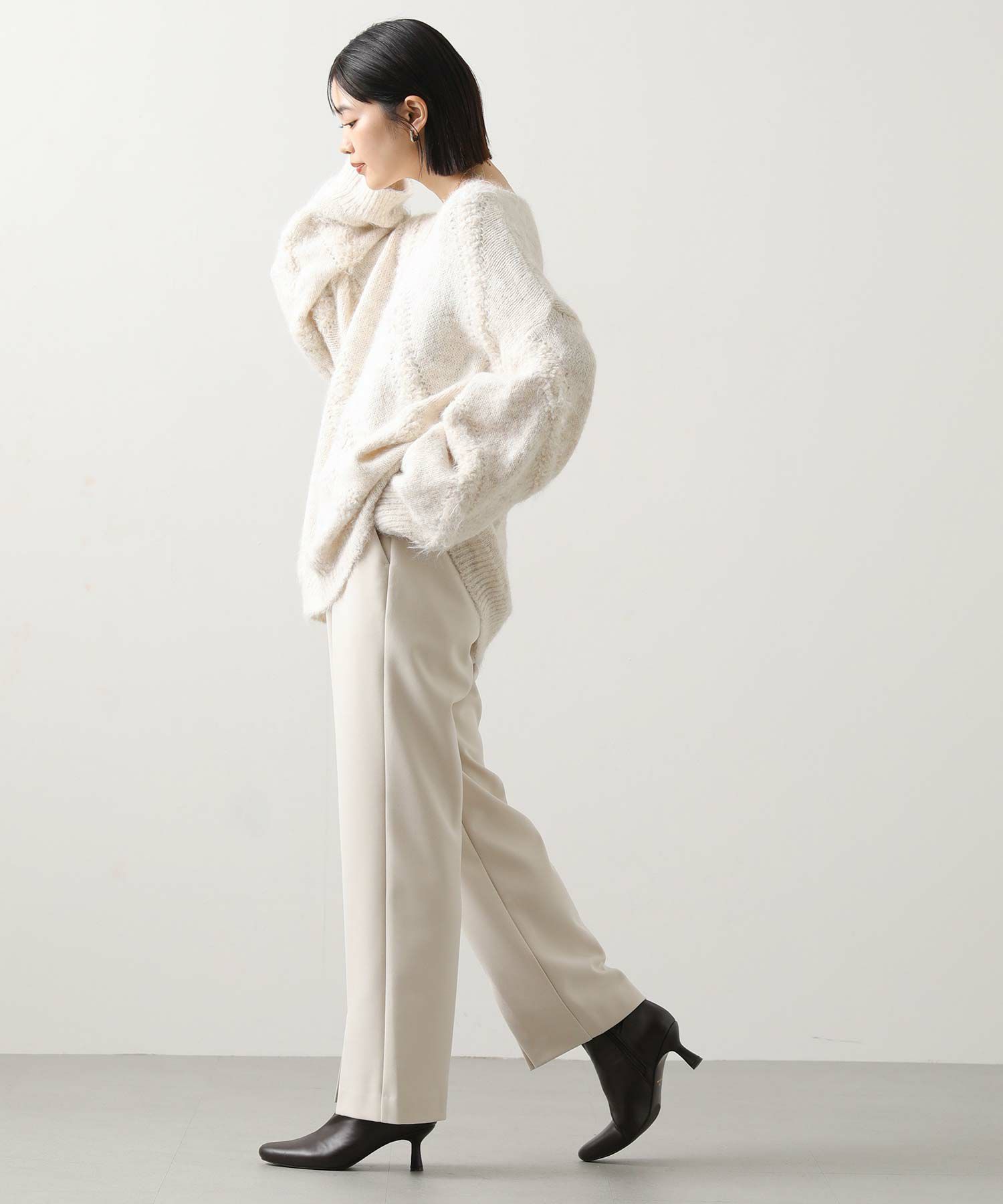 Gready Brilliant裏起毛セミフレアパンツ | SEKIMIKI Online