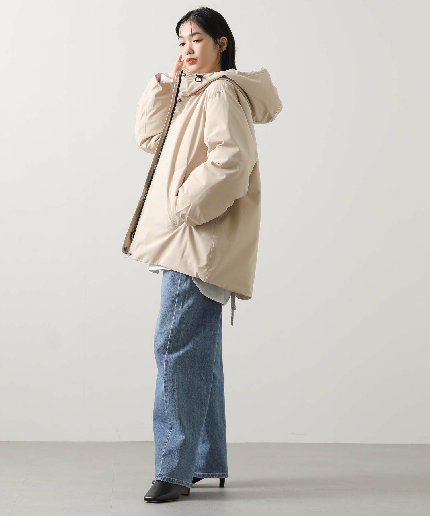 Gready BrilliantスラブMIX後リボンニット | SEKIMIKI Online