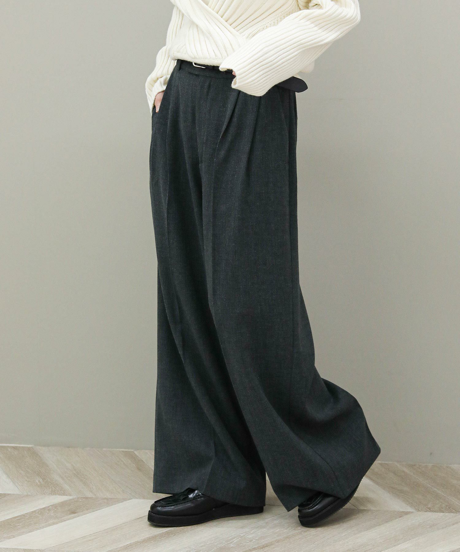 The rejoice2タックワイドパンツ | SEKIMIKI Online