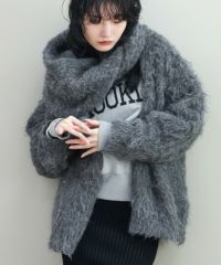 Re Fiinaブークレチェックコート | SEKIMIKI Online