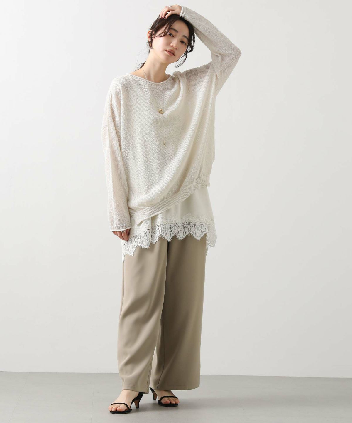 model:163cm　size：36