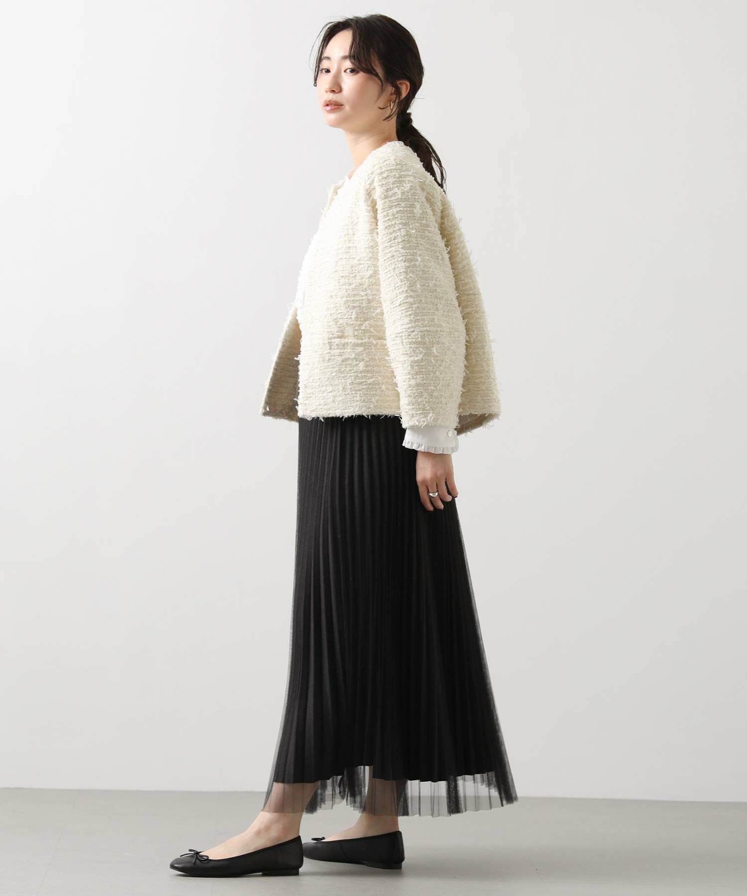 Gready BrilliantLUリボンツイードジャケット | SEKIMIKI Online