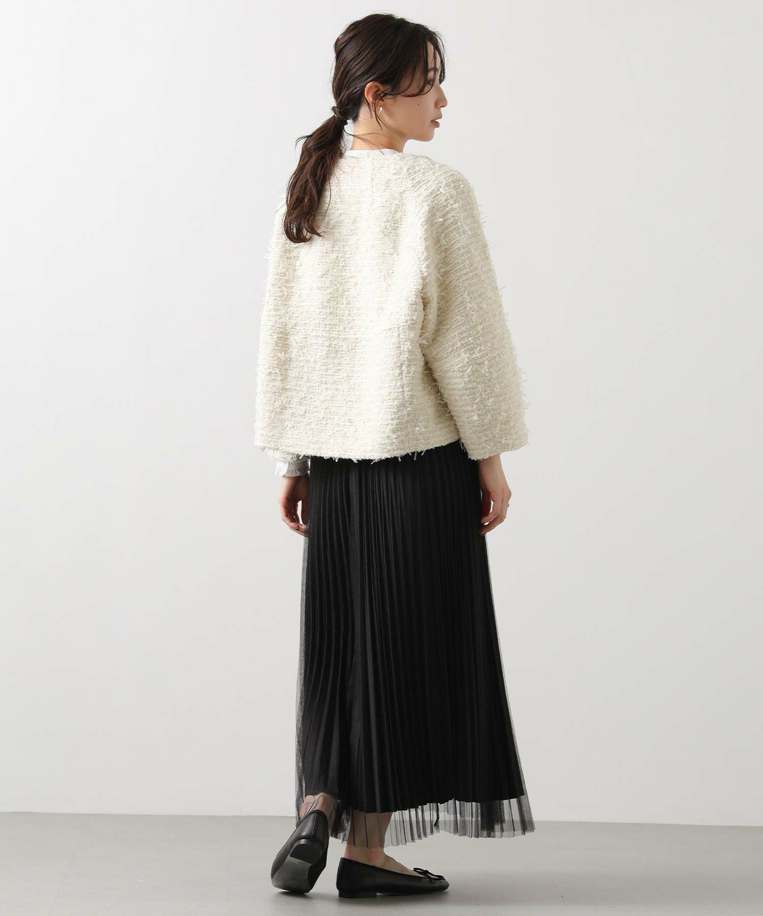 Gready BrilliantLUリボンツイードジャケット | SEKIMIKI Online