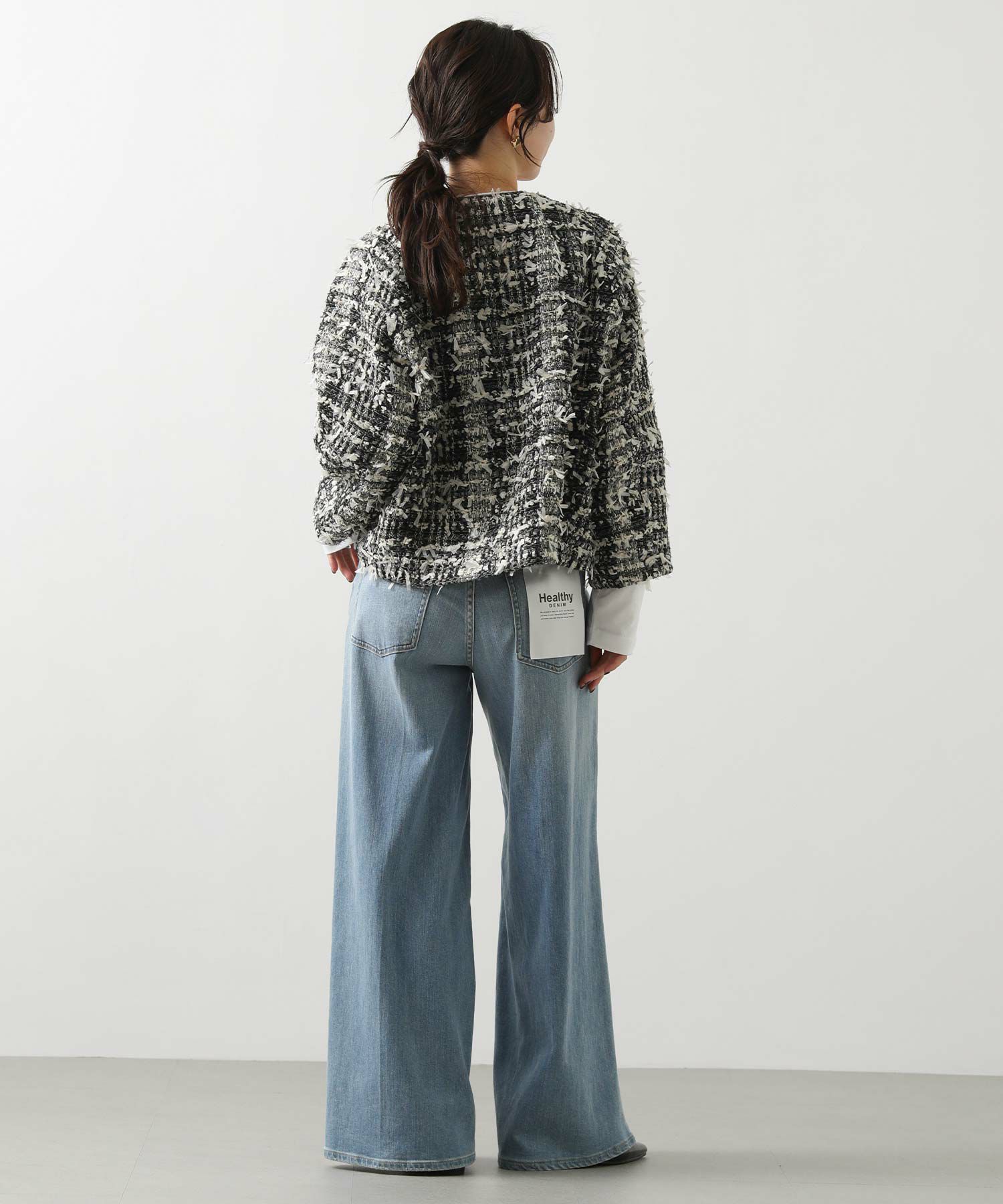 Gready BrilliantLUリボンツイードジャケット | SEKIMIKI Online