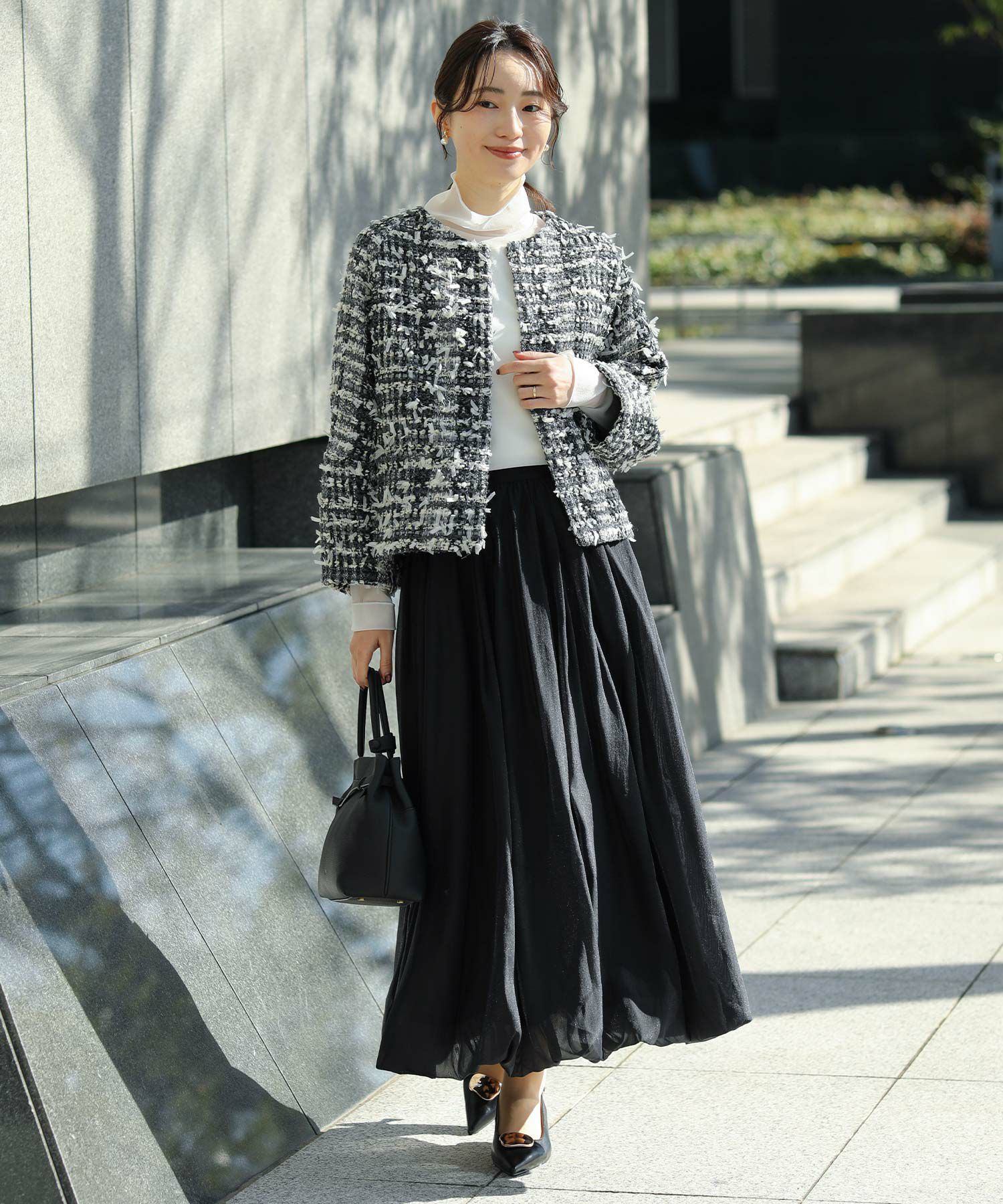 Gready BrilliantLUリボンツイードジャケット | SEKIMIKI Online