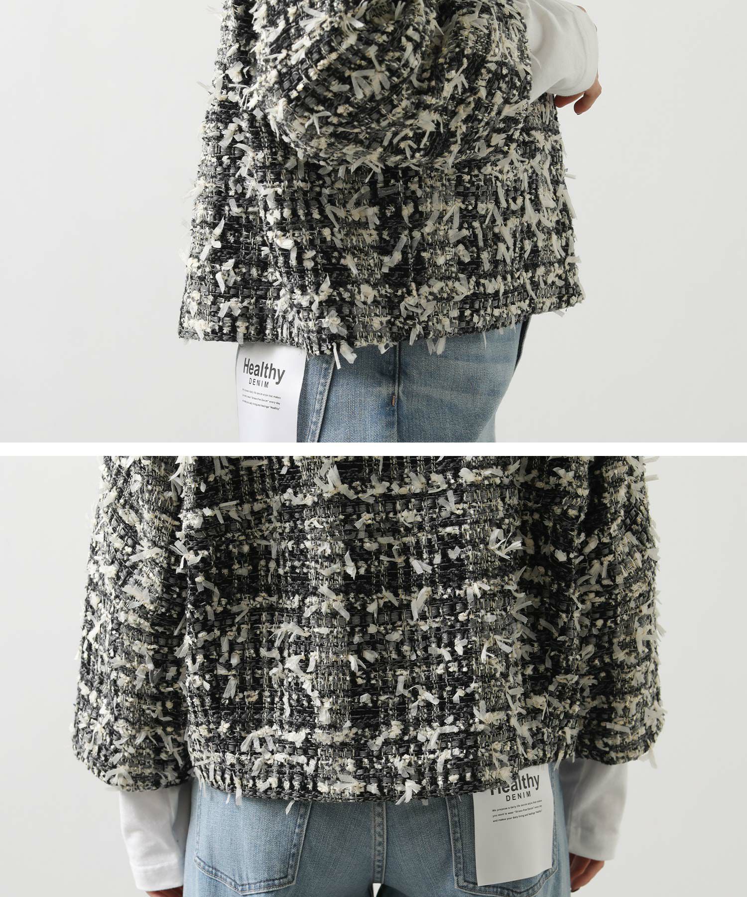 Gready BrilliantLUリボンツイードジャケット | SEKIMIKI Online