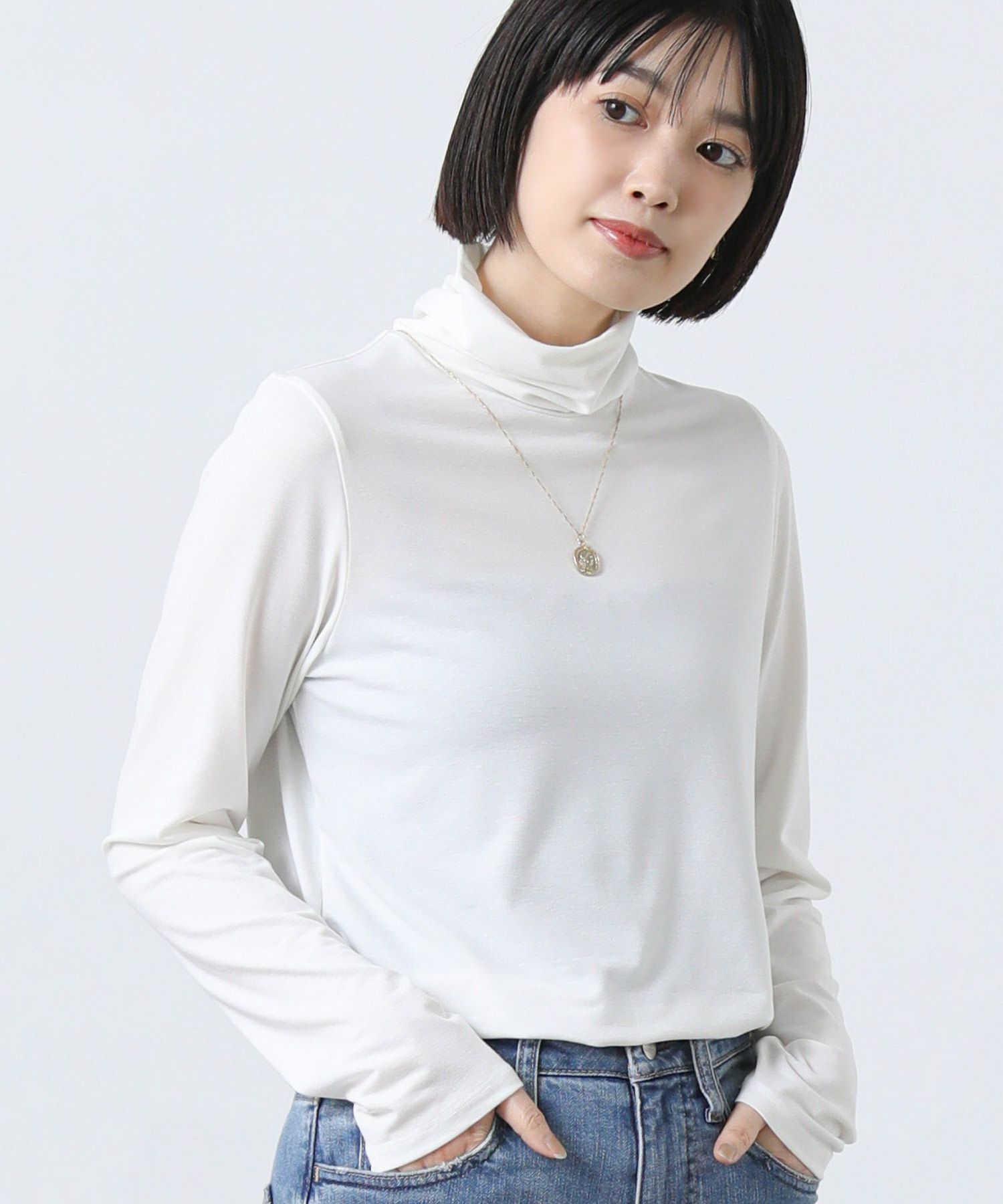 Gready BrilliantTE混ドライタートルカットソー | SEKIMIKI Online