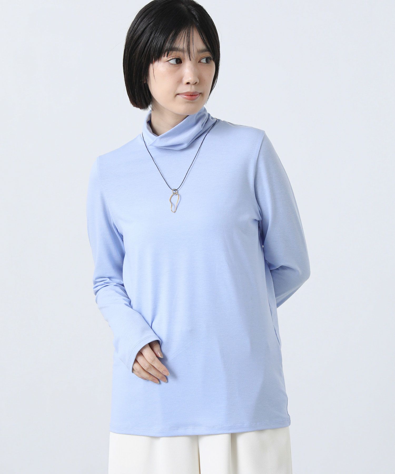 Gready BrilliantTE混ドライタートルカットソー | SEKIMIKI Online