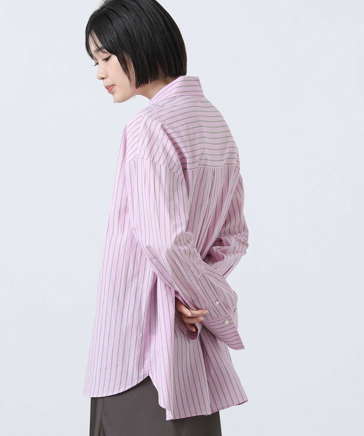 Gready BrilliantLUカラーストライプシャツ | SEKIMIKI Online