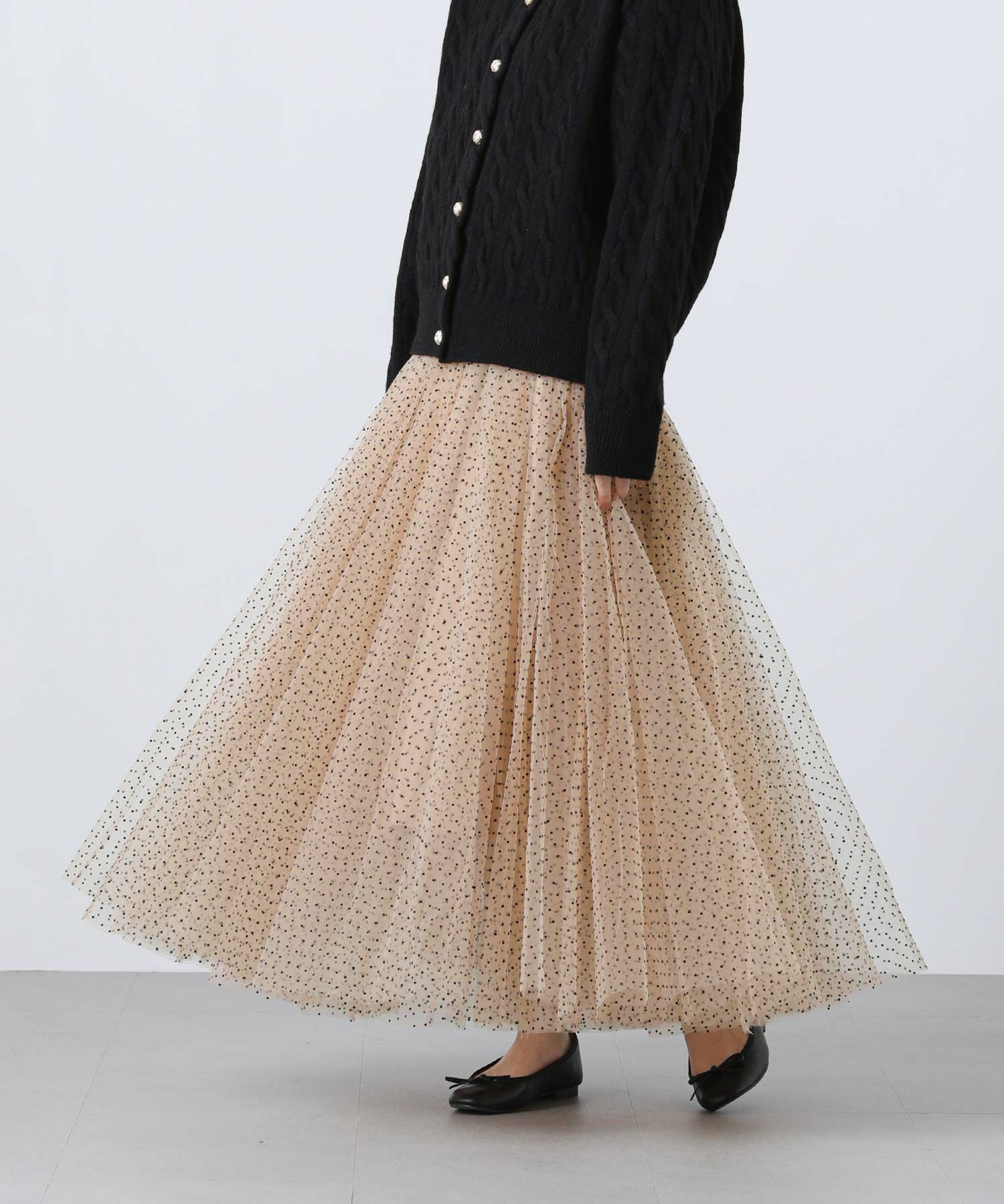 Gready BrilliantCPドットチュールスカート | SEKIMIKI Online