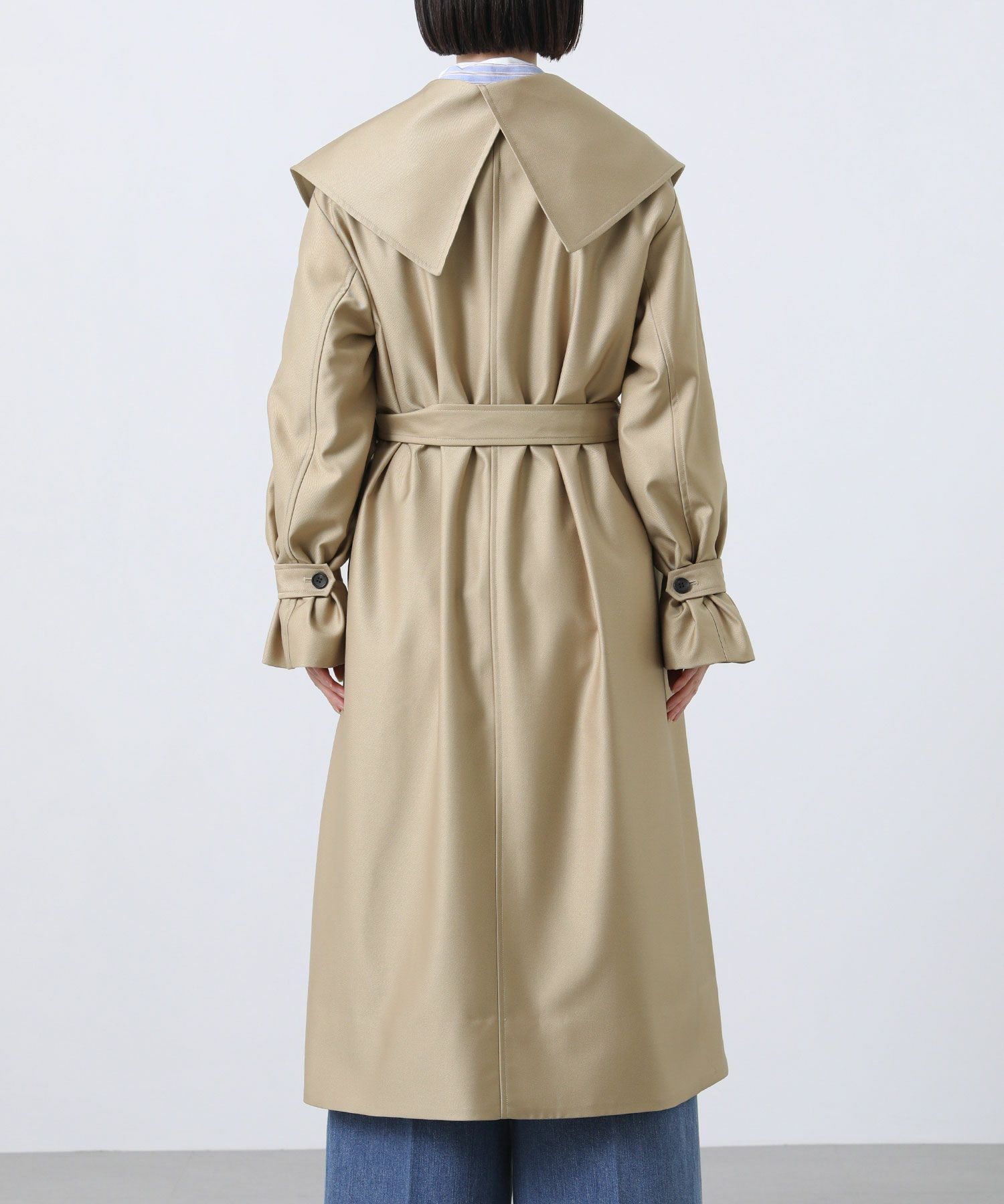 Gready BrilliantLU大襟トレンチコート | SEKIMIKI Online