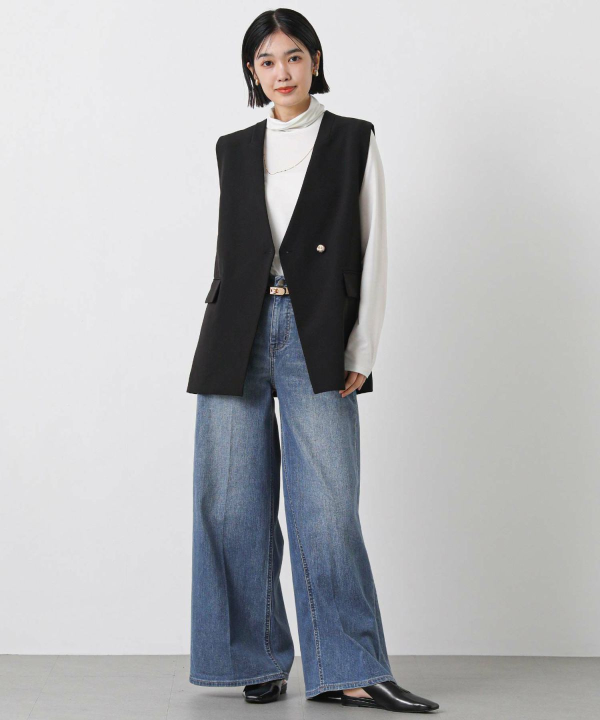 model:161cm　size：36