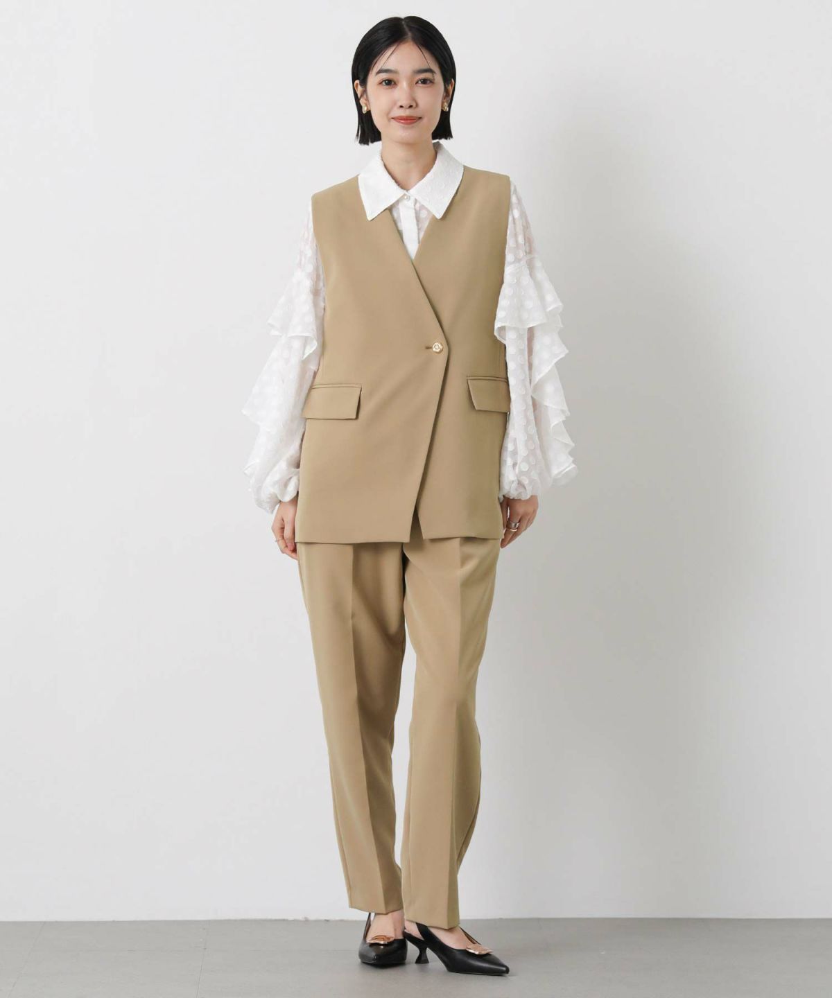 model:161cm　size：36